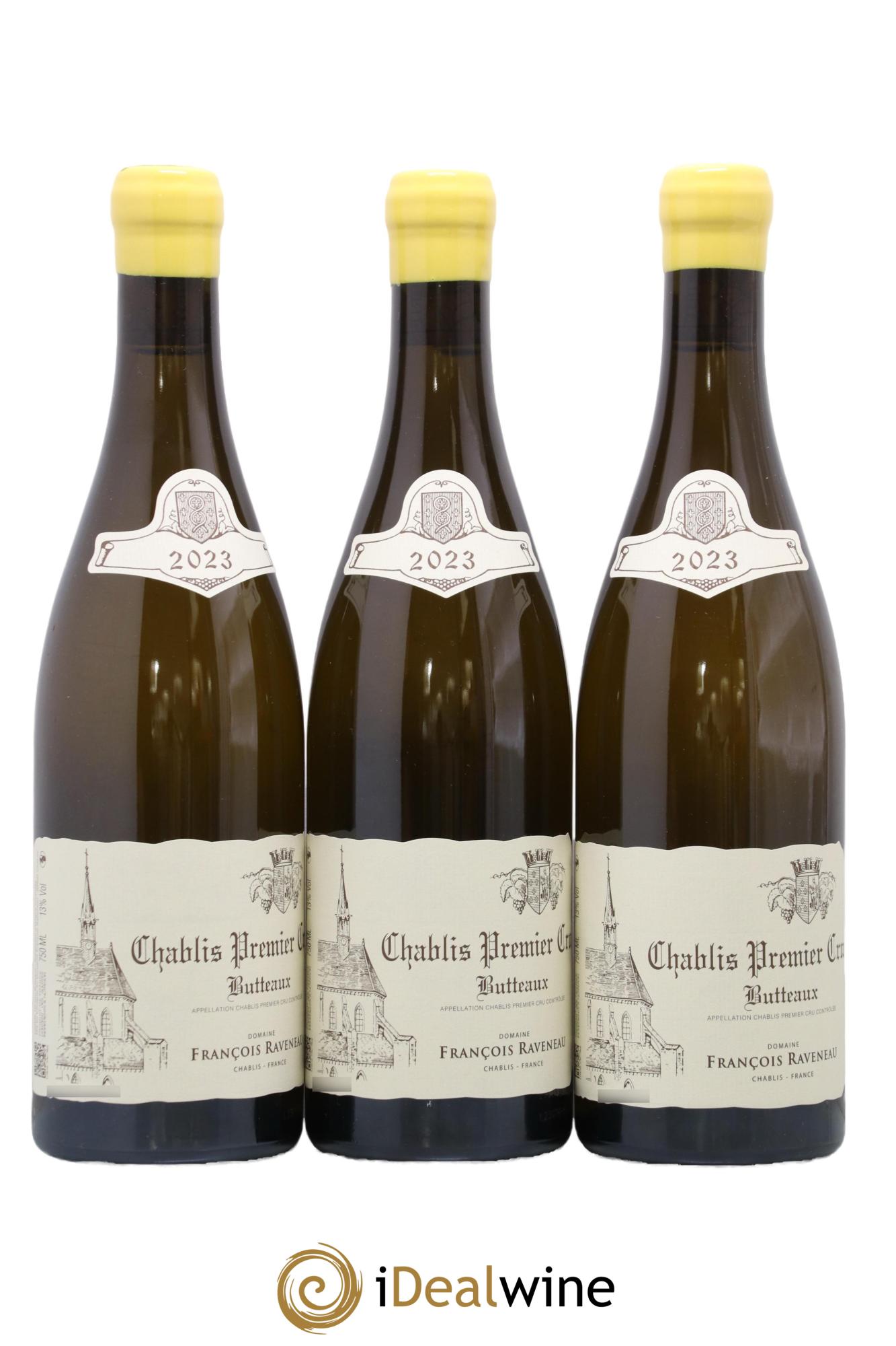 Chablis 1er Cru Butteaux Raveneau (Domaine) 2023 - Posten von 3 Flaschen - 0