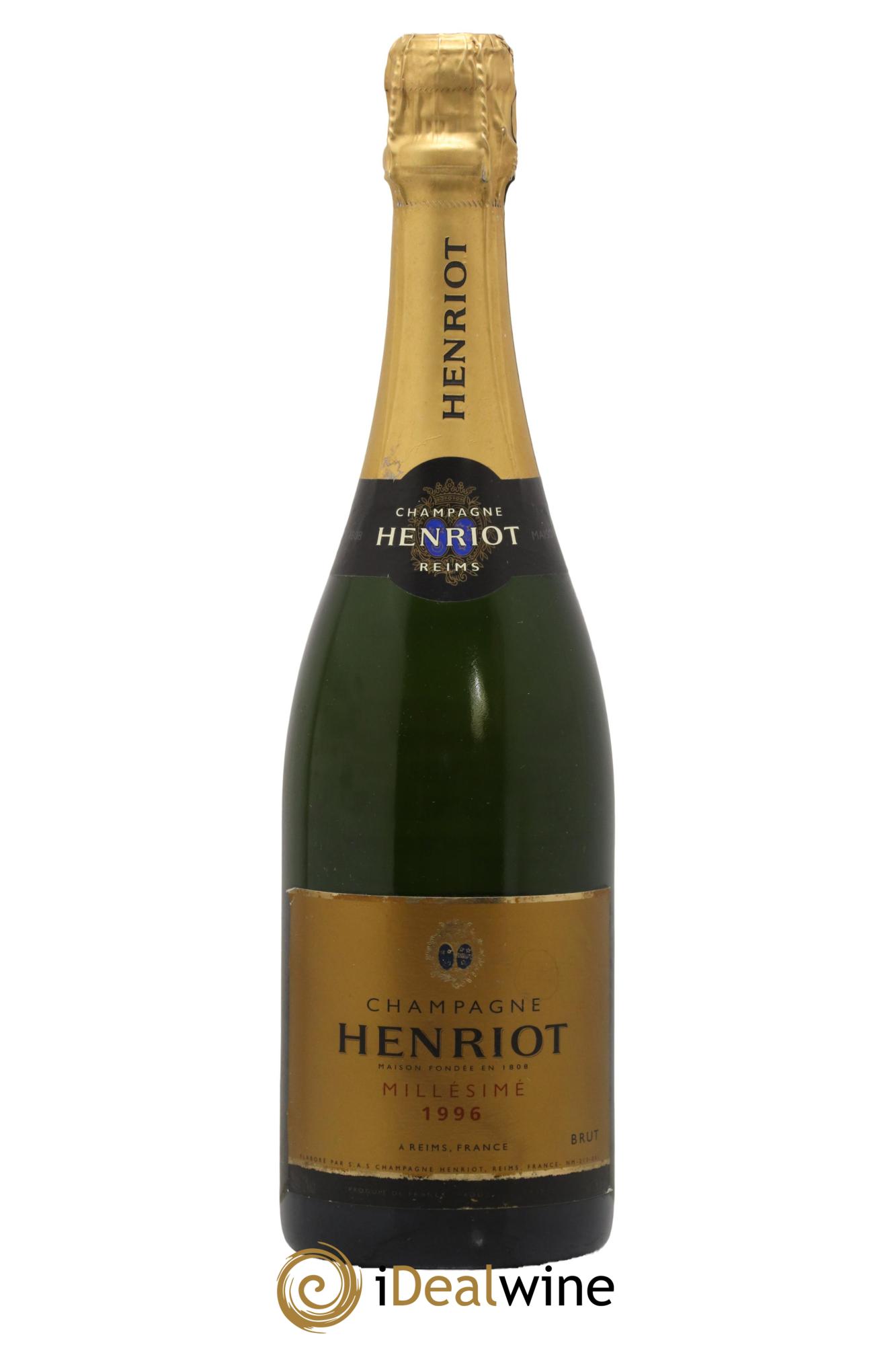 Brut Millésimé Henriot 1996 - Lot of 1 bottle - 0