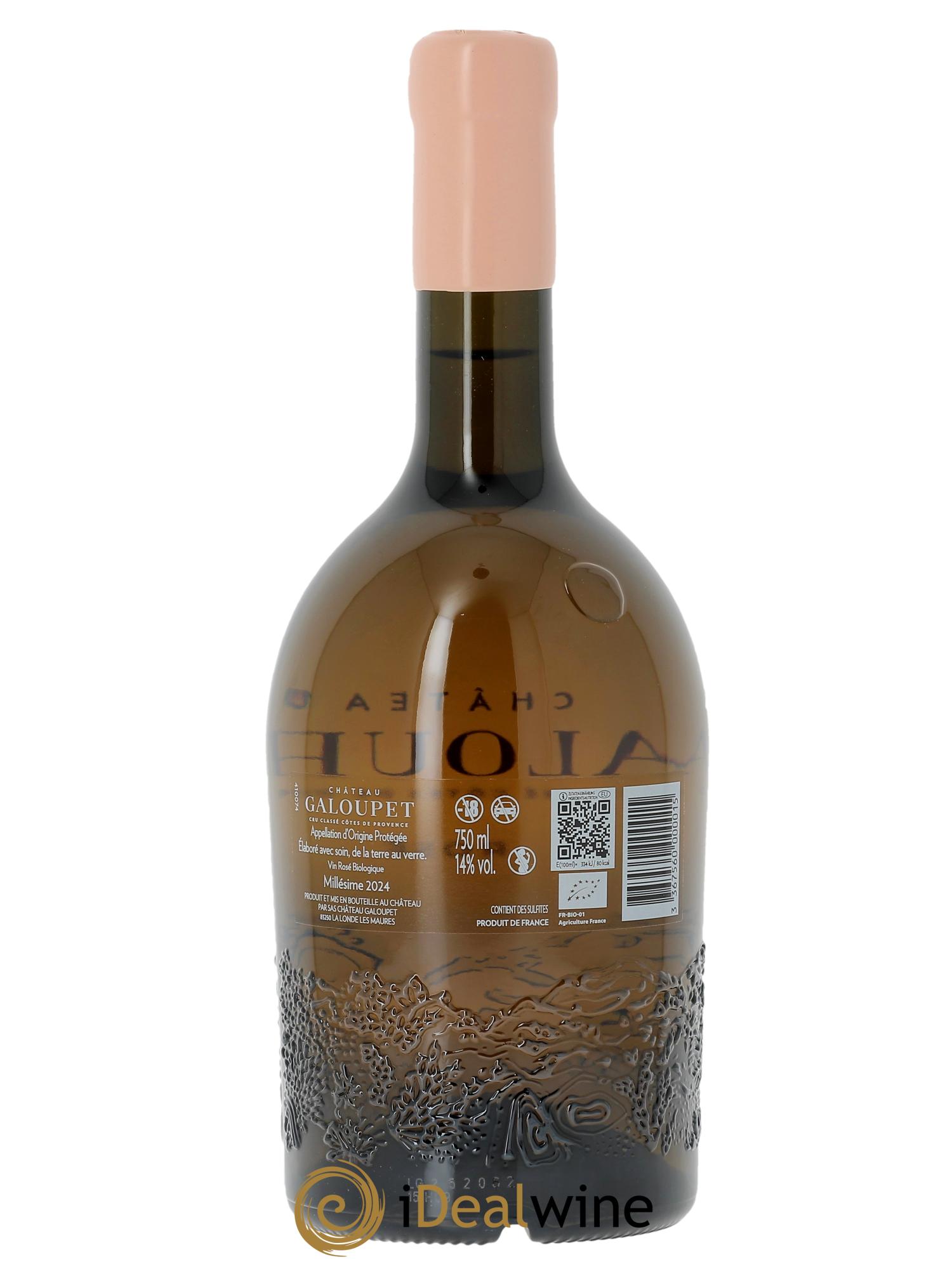 Côtes de Provence Cru Classé Château Galoupet  2024 - Posten von 1 Flasche - 1