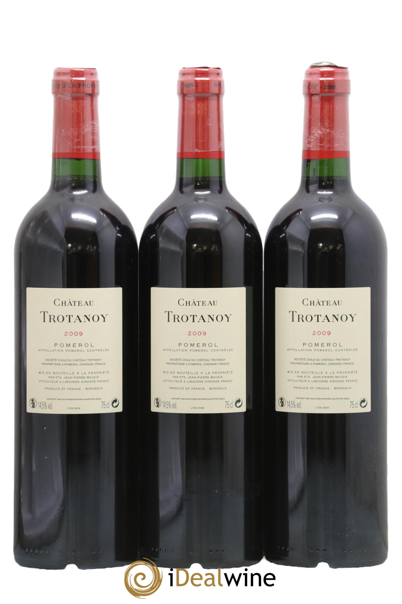 Château Trotanoy 2009 - Lotto di 3 bottiglie - 1