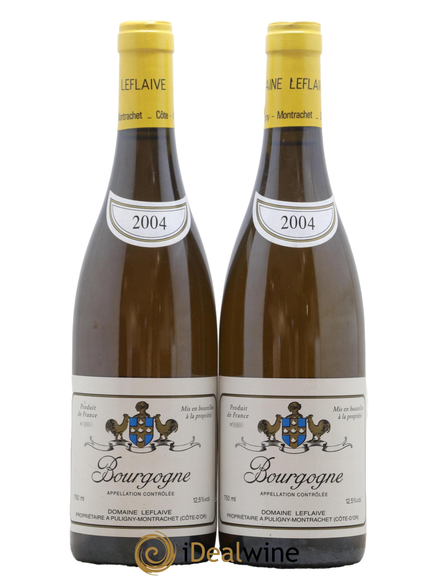 Bourgogne Leflaive (Domaine) 2004 - Lot de 2 bouteilles - 0