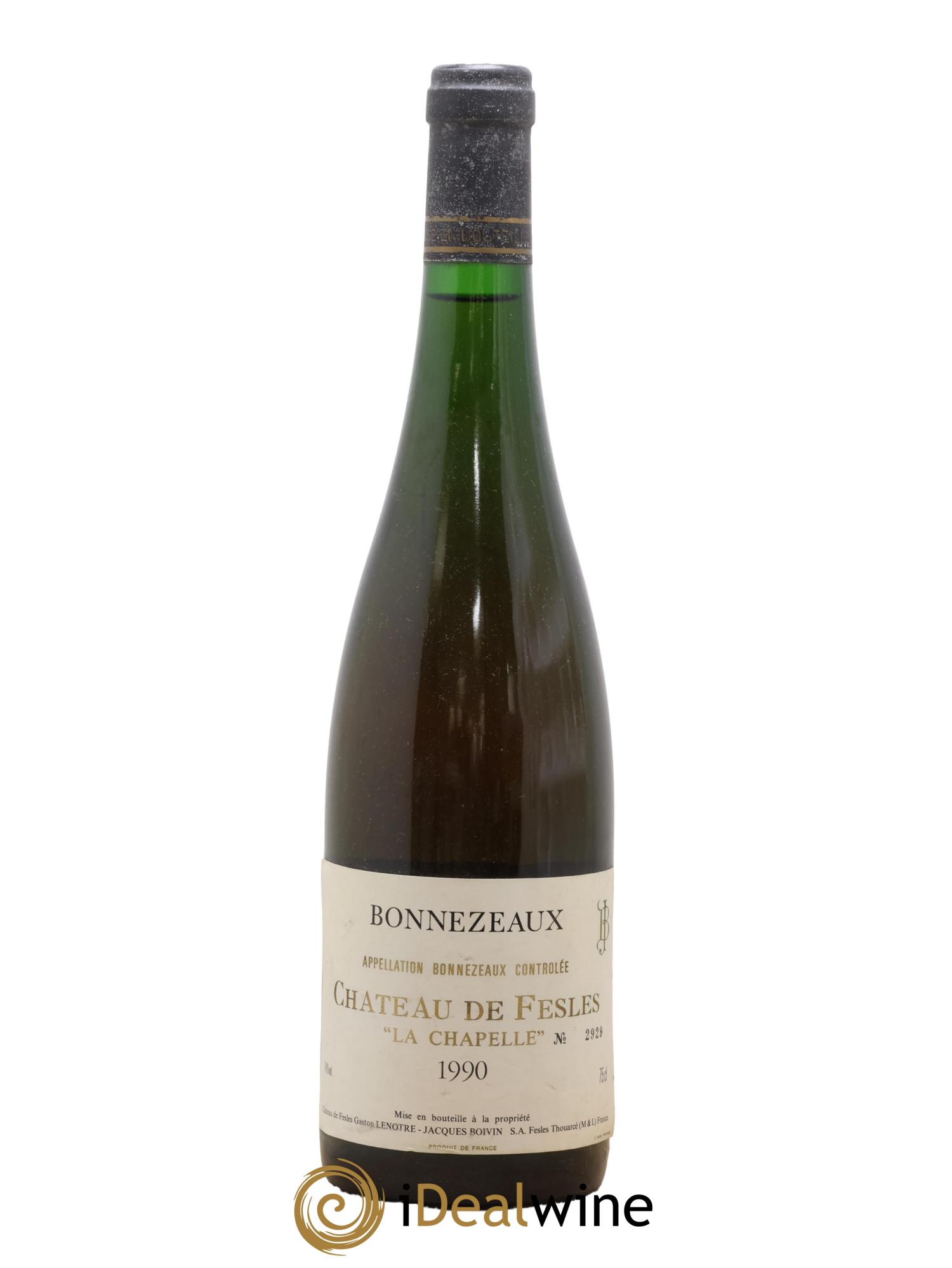 Bonnezeaux La Chapelle Château de Fesles 1990 - Lotto di 1 bottiglia - 0