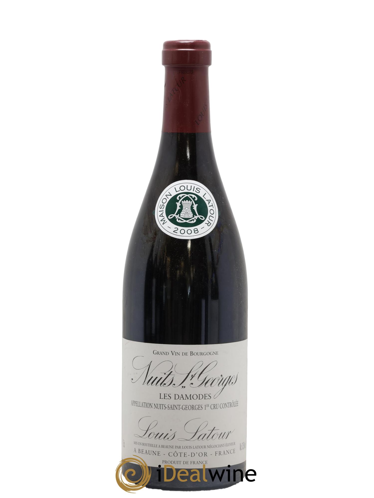 Nuits-Saint-Georges 1er Cru Les Damodes Maison Louis Latour 2008 - Lot de 1 bouteille - 0