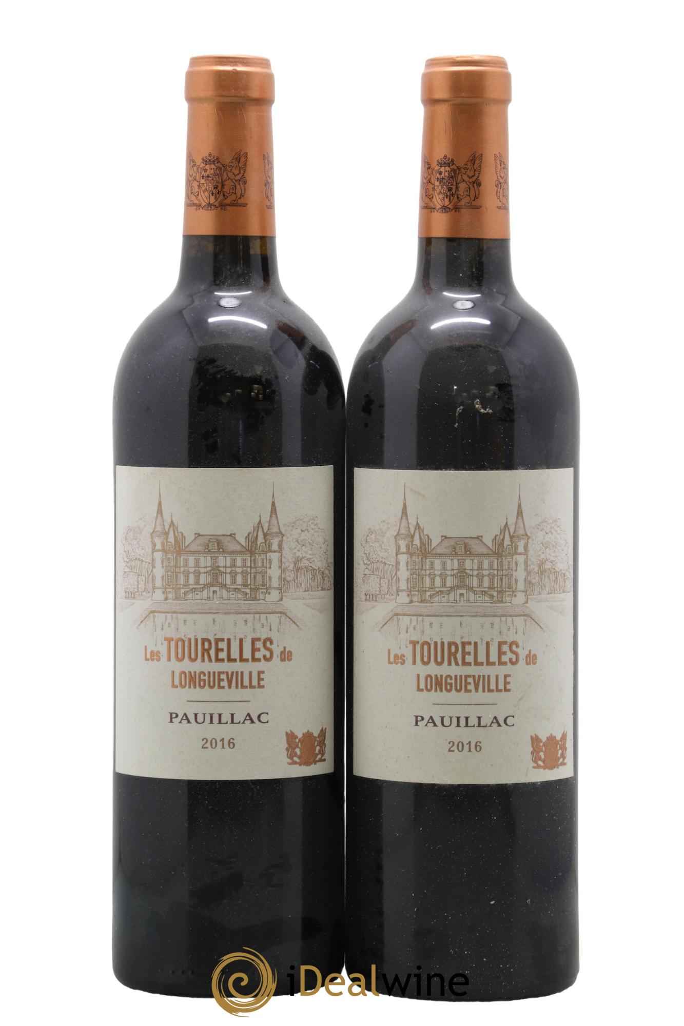 Les Tourelles de Longueville Second Vin 2016 - Lot de 2 bouteilles - 0