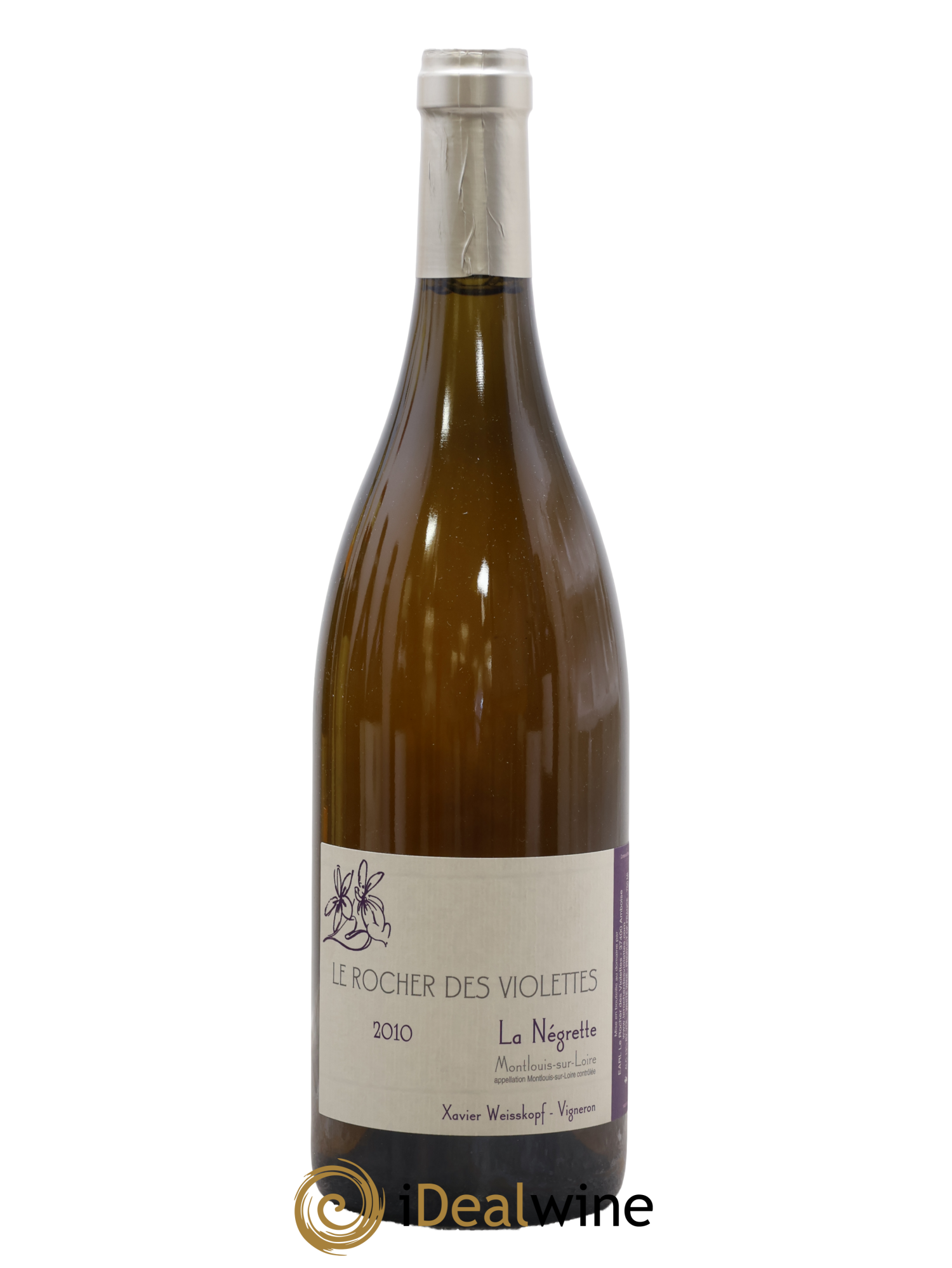 Montlouis-sur-Loire Le Grand Clos (anciennement La Négrette) Le Rocher des Violettes 2010 - Lotto di 1 bottiglia - 0