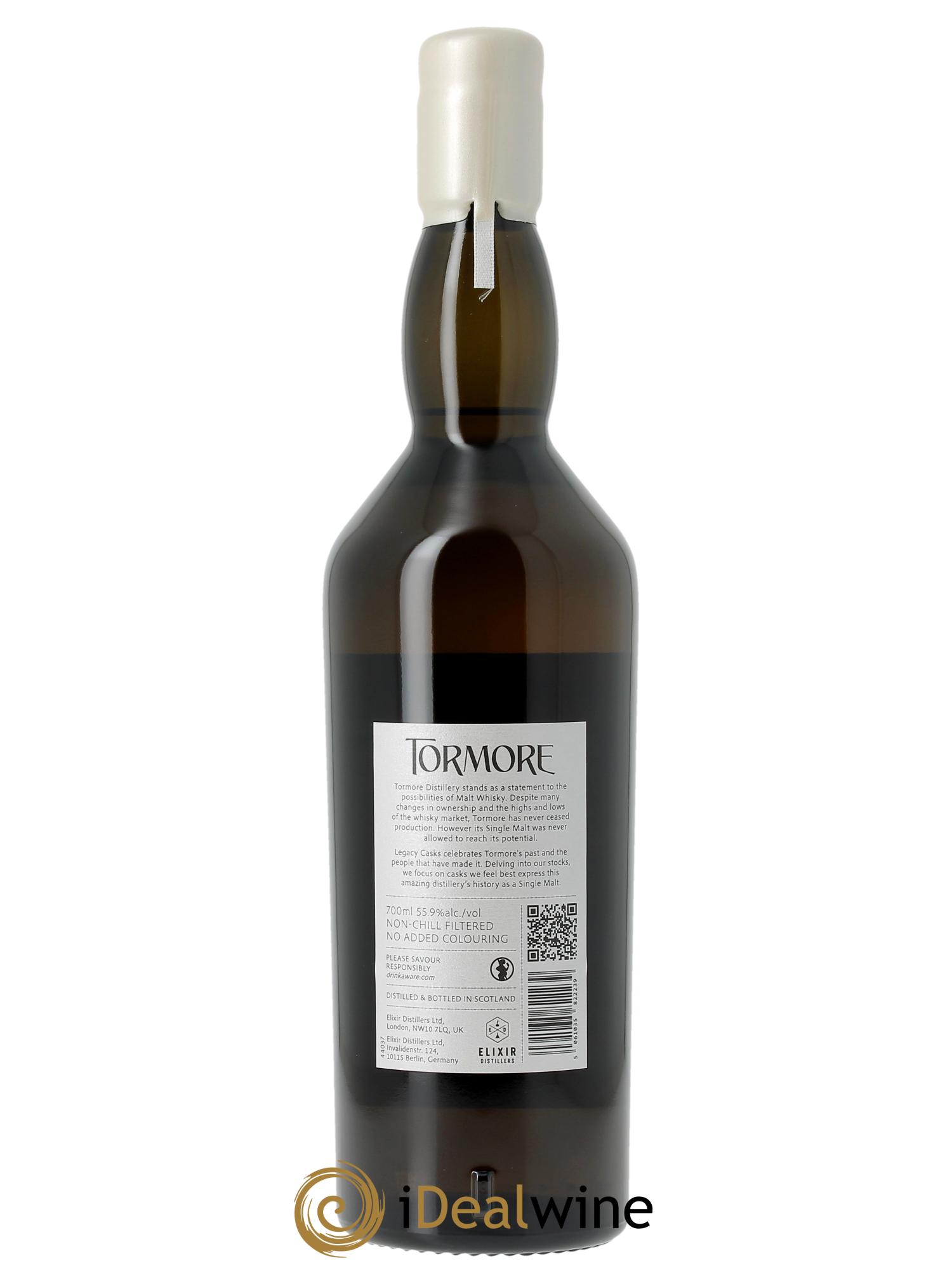Whisky Tormore 15 years 2009 Single Cask 55.9° 2009 - Lot de 1 bouteille - 1