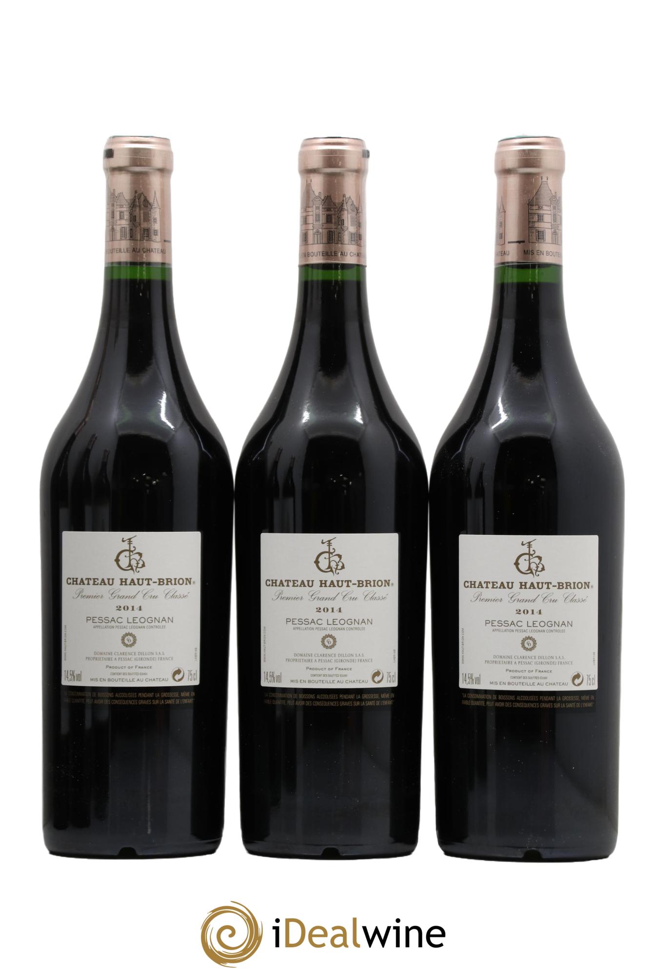 Château Haut Brion 1er Grand Cru Classé 2014 - Lotto di 6 bottiglie - 2