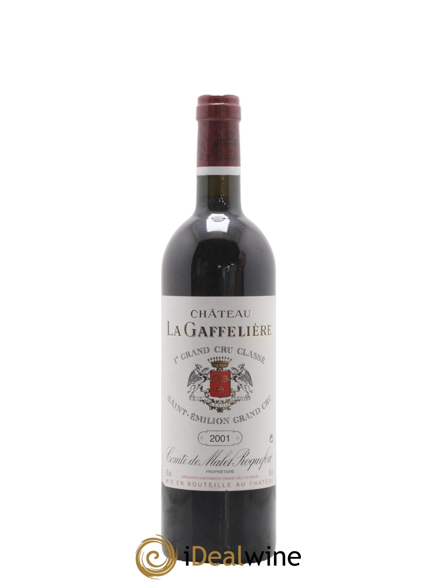 Château la Gaffelière 1er Grand Cru Classé B 2001 - Lot de 1 bouteille - 0