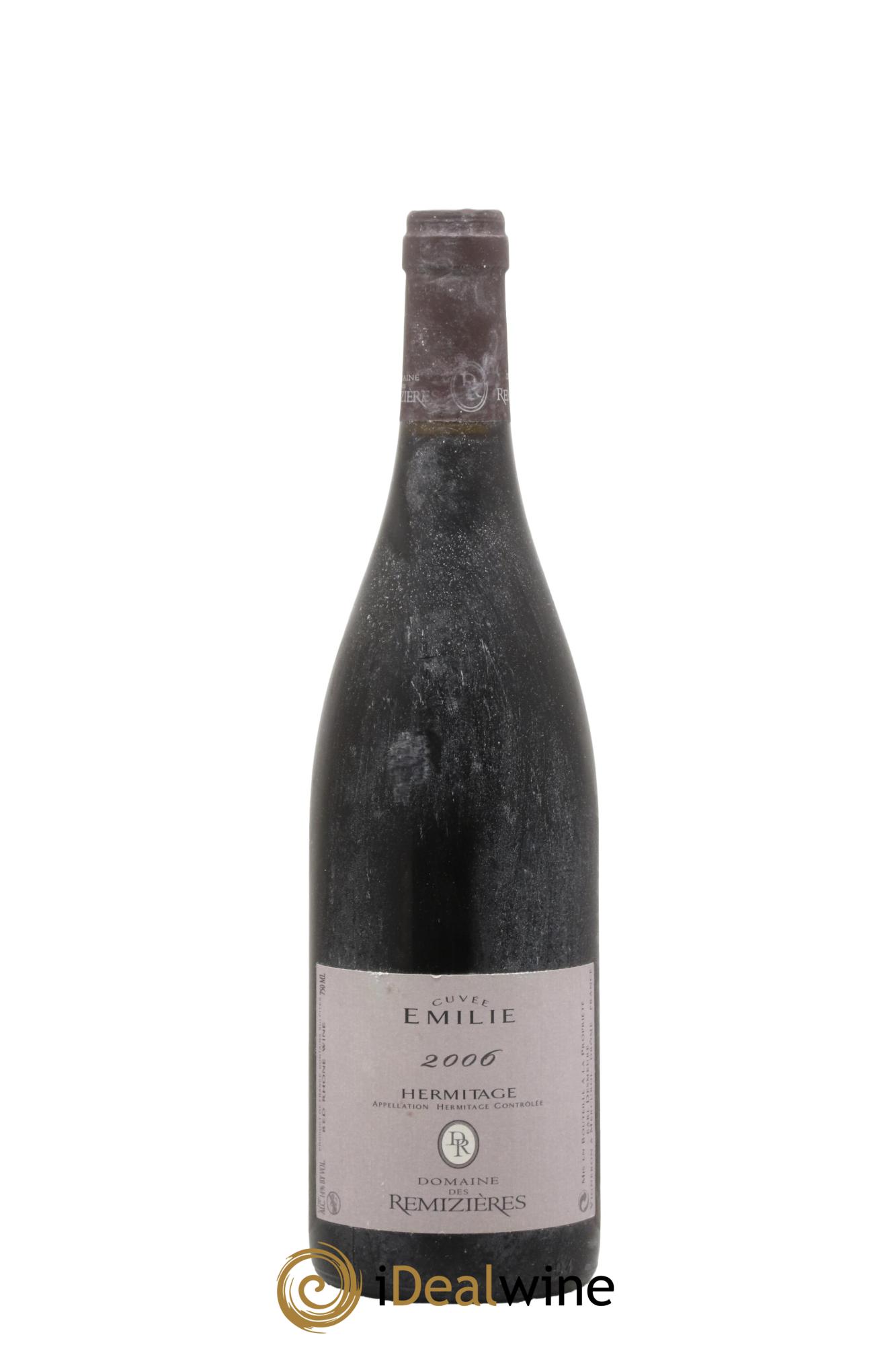 Hermitage Cuvée Emilie Rémizières (Domaine des) 2006 - Lot de 1 bouteille - 0