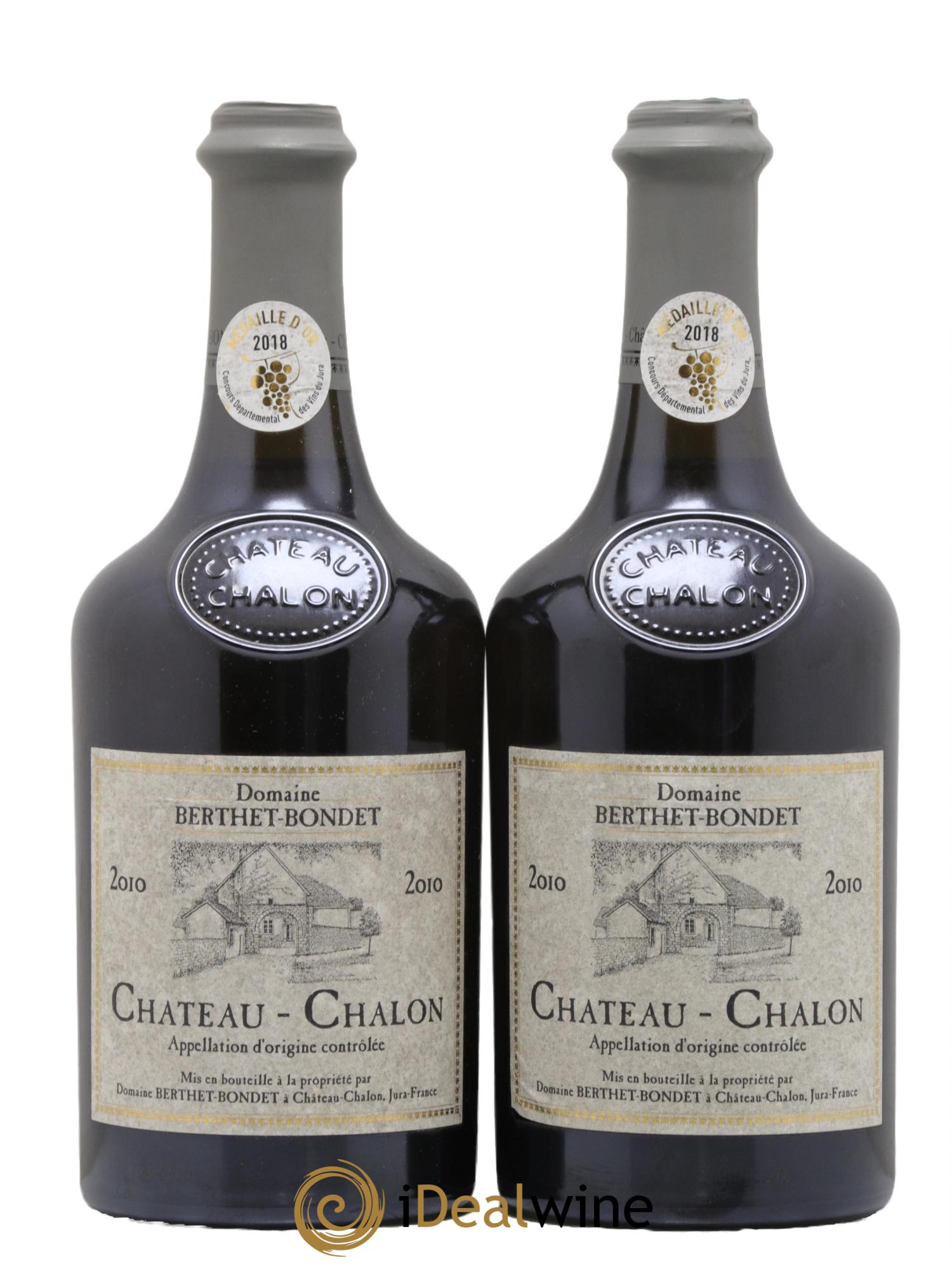 Château-Chalon Berthet-Bondet 2010 - Lot de 2 clavelins - 0