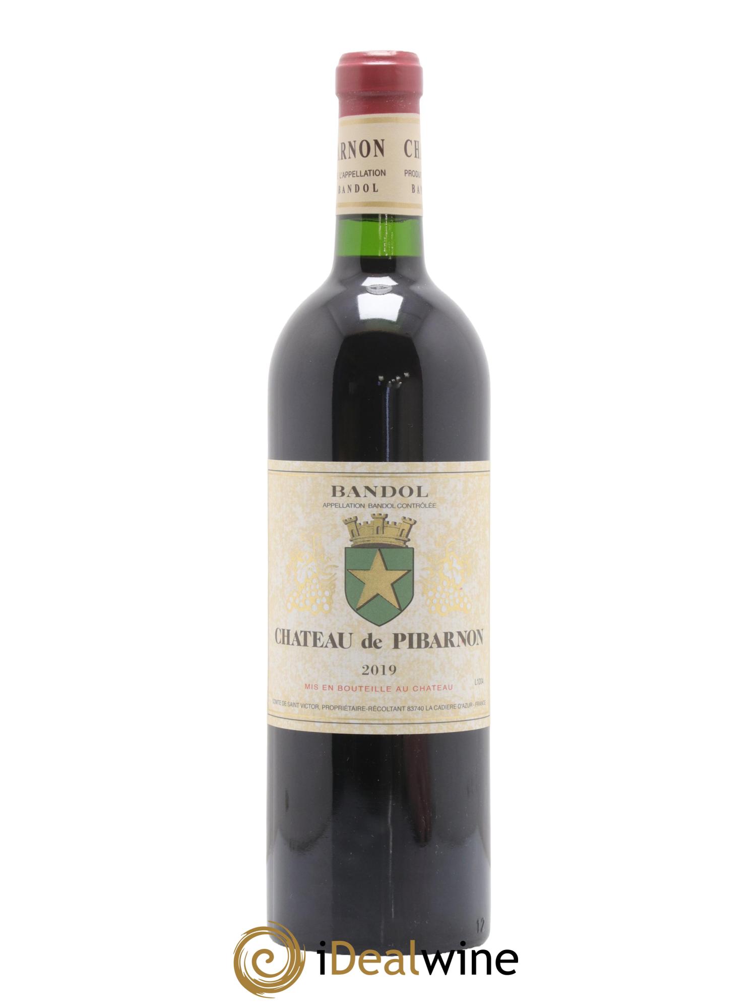 Bandol Château de Pibarnon Comte de Saint-Victor 2019 - Lot de 1 bouteille - 0