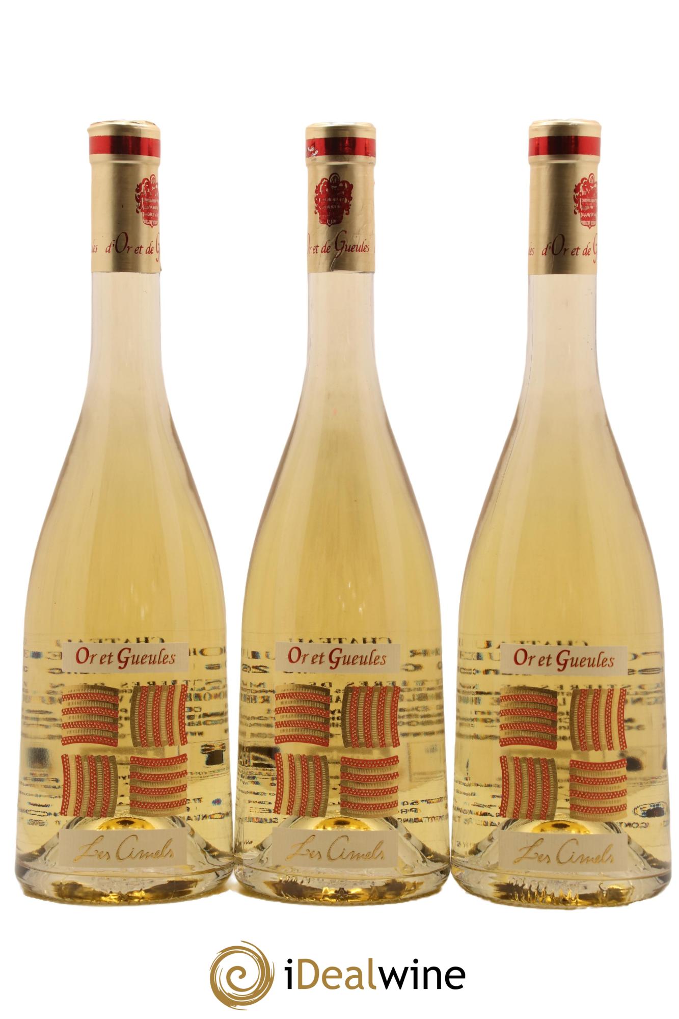 Costières de Nîmes Les Cimels Chateau d Or et de Gueules 2021 - Lot de 3 bouteilles - 0