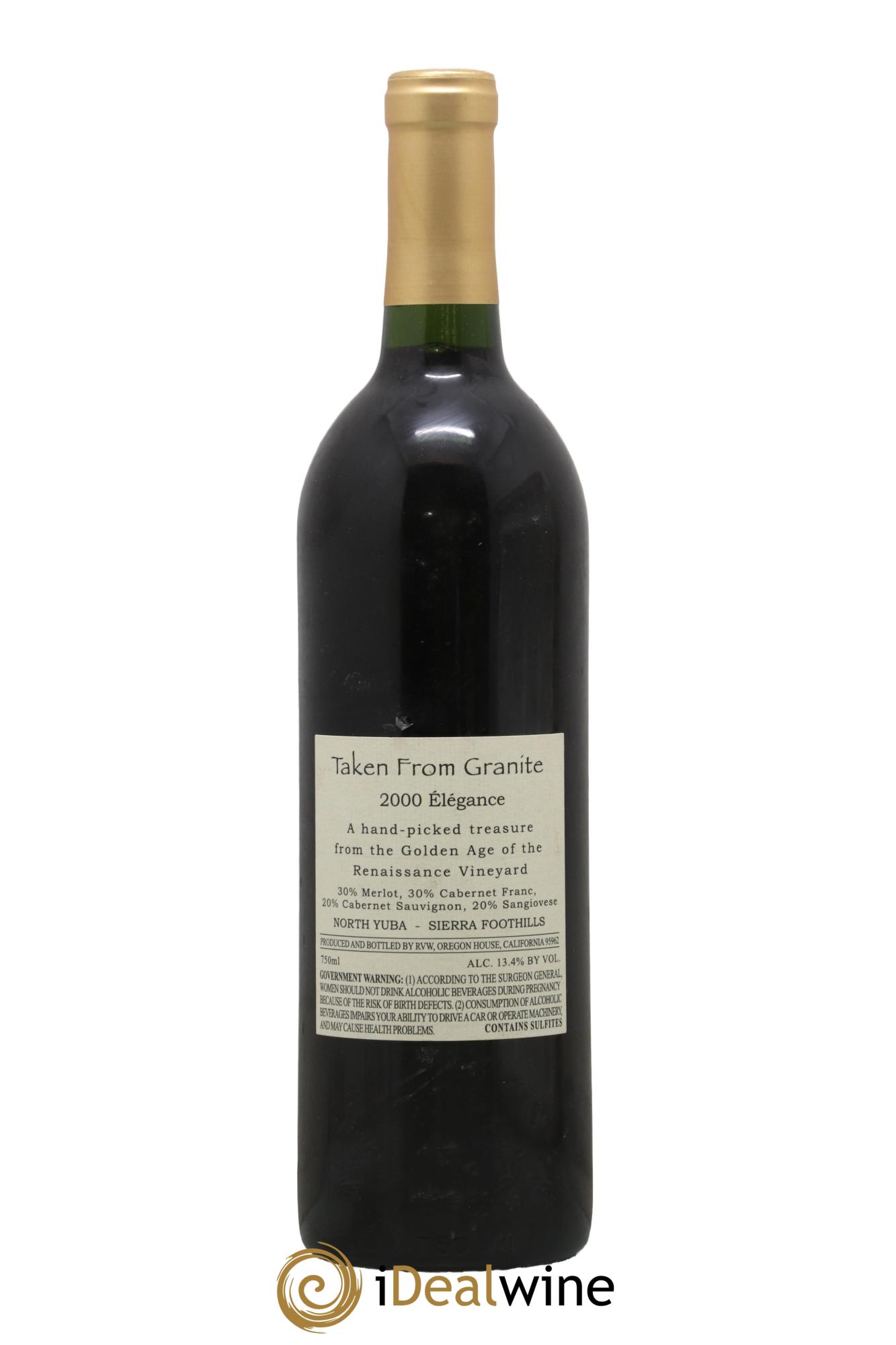 USA Elegance Taken From Granite 2000 - Lot de 1 bouteille - 1