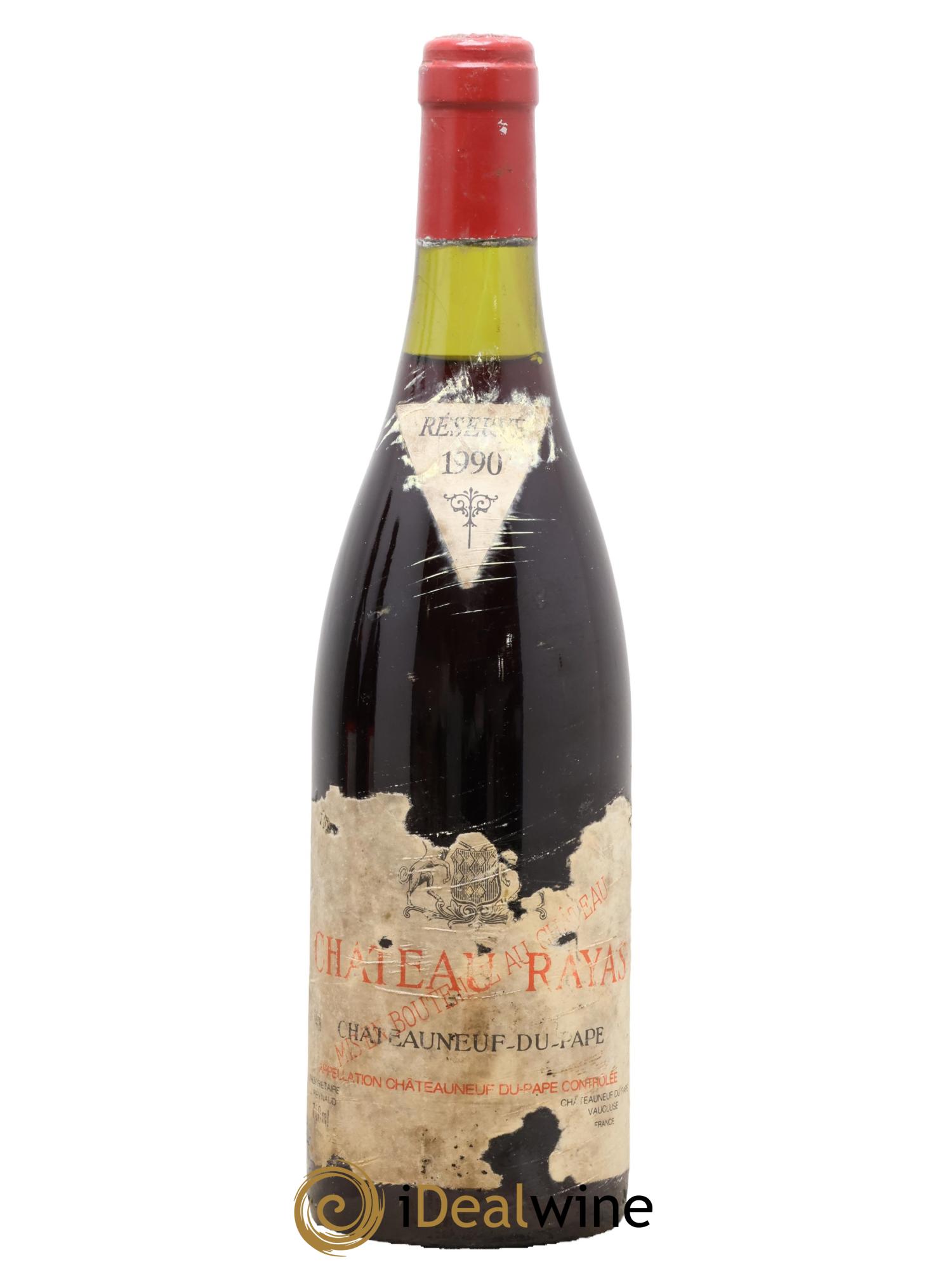 Châteauneuf-du-Pape Château Rayas Emmanuel Reynaud 1990 - Lot de 1 bouteille - 0