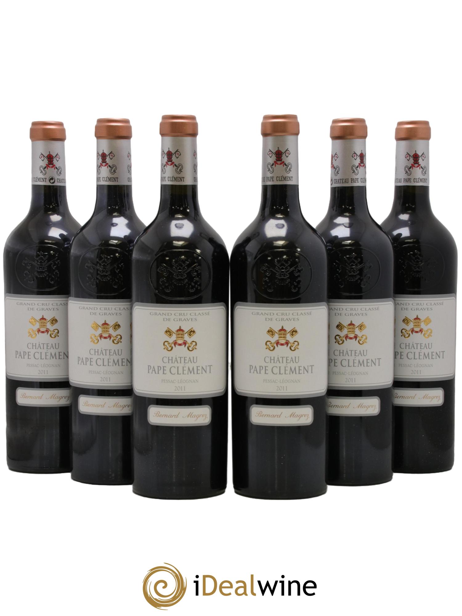 Château Pape Clément Cru Classé de Graves 2011 - Lot de 6 bouteilles - 0
