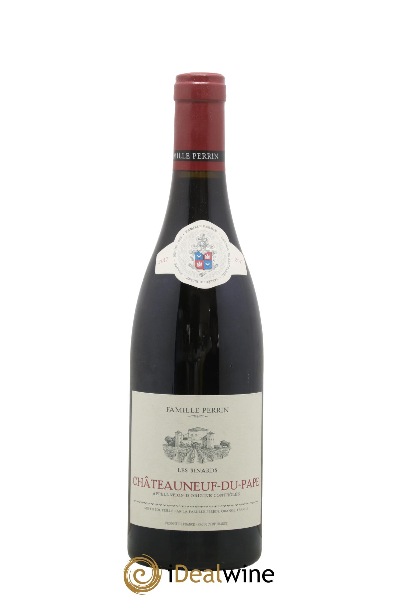 Châteauneuf-du-Pape Les Sinards Famille Perrin 2017 - Lotto di 1 bottiglia - 0