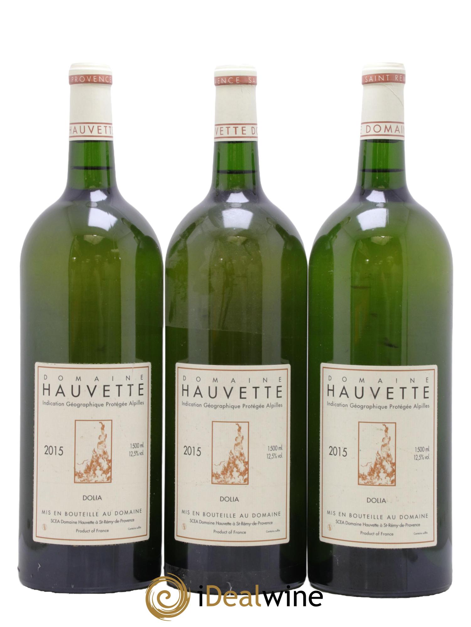 IGP des Alpilles Dolia Hauvette (Domaine) 2015 - Lot of 3 magnums - 0