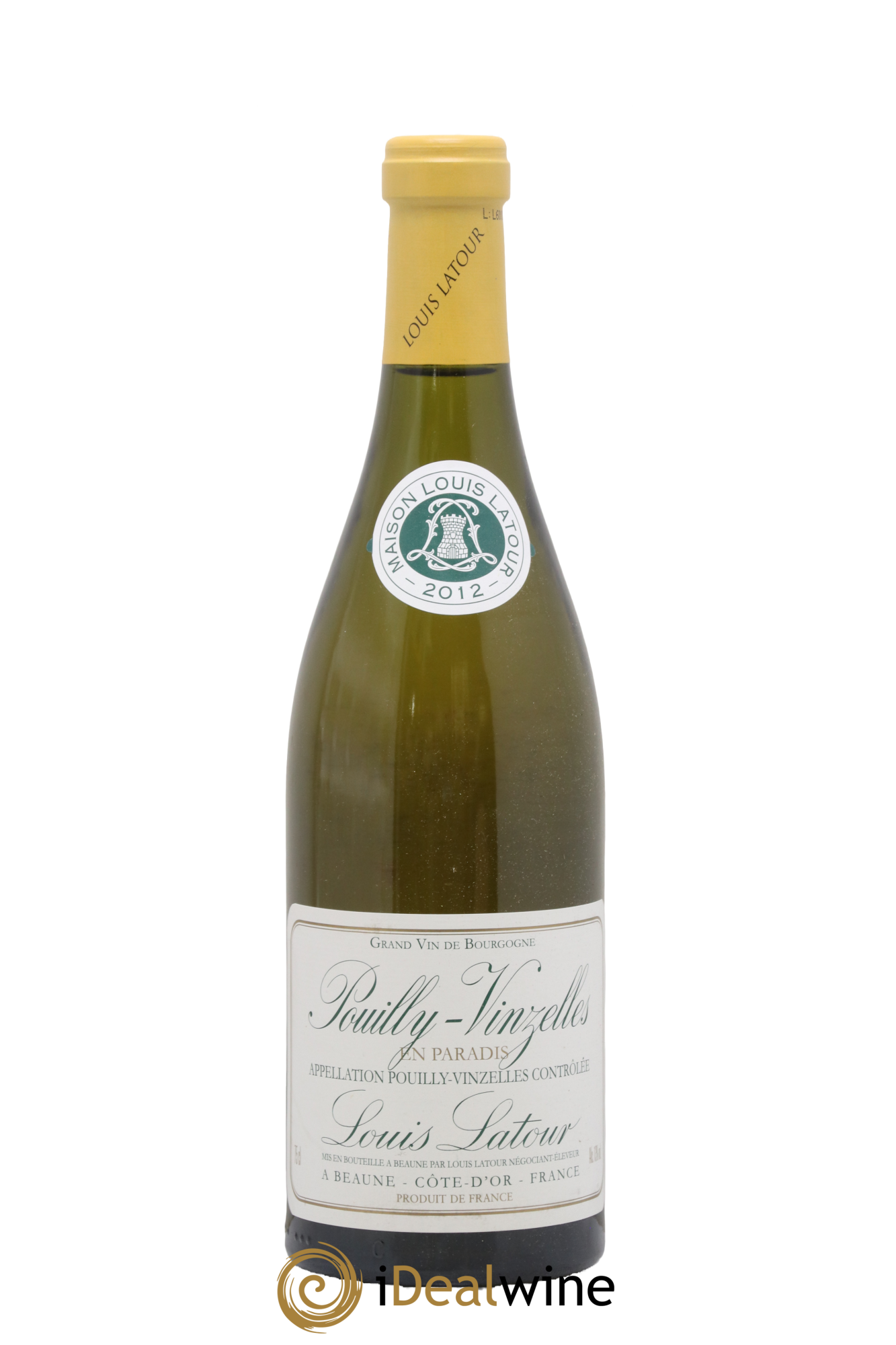 Pouilly-Vinzelles En Paradis Louis Latour 2012 - Lot de 1 bouteille - 0