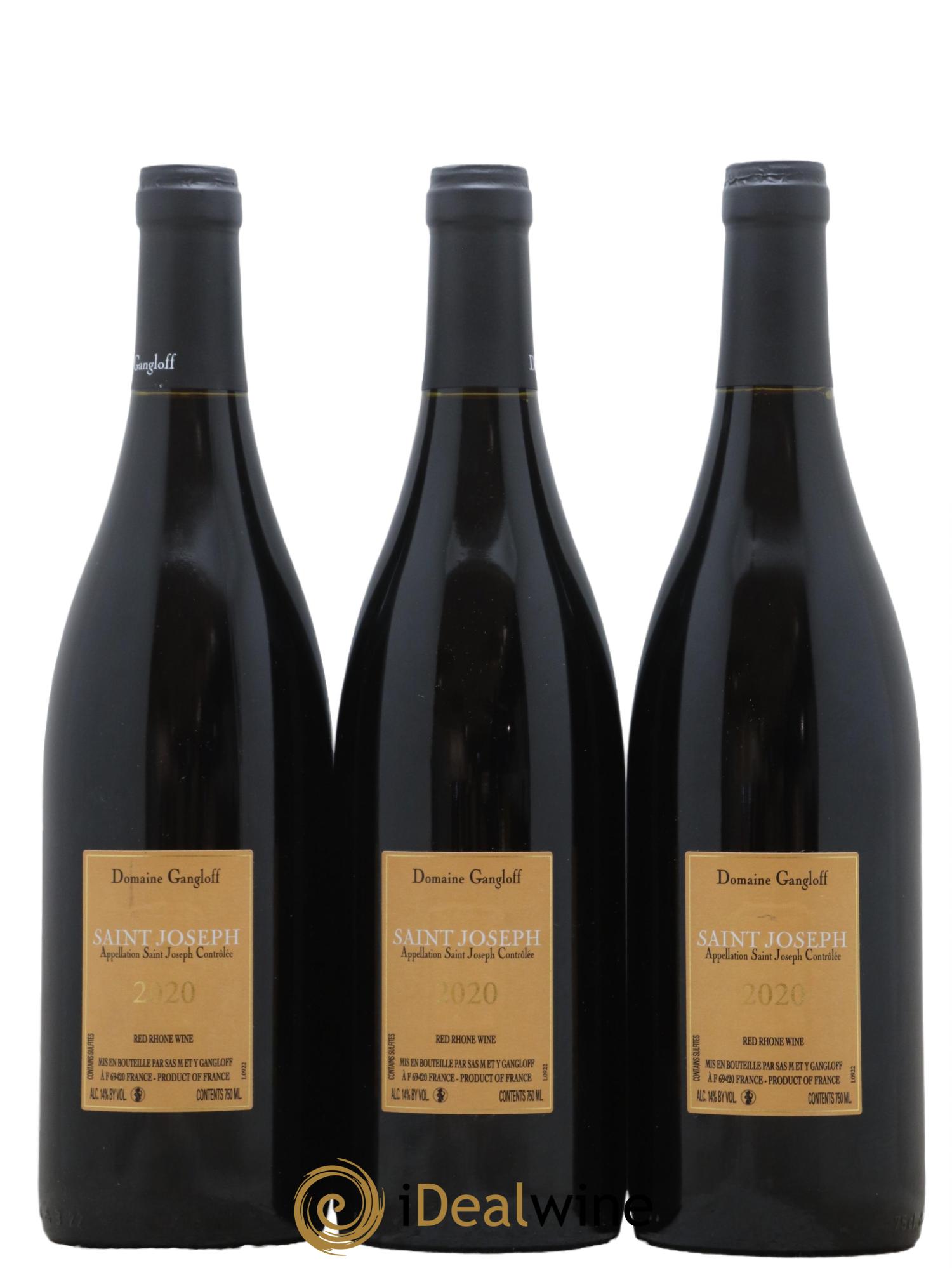 Saint-Joseph Gangloff (Domaine) 2020 - Lot de 3 bouteilles - 1
