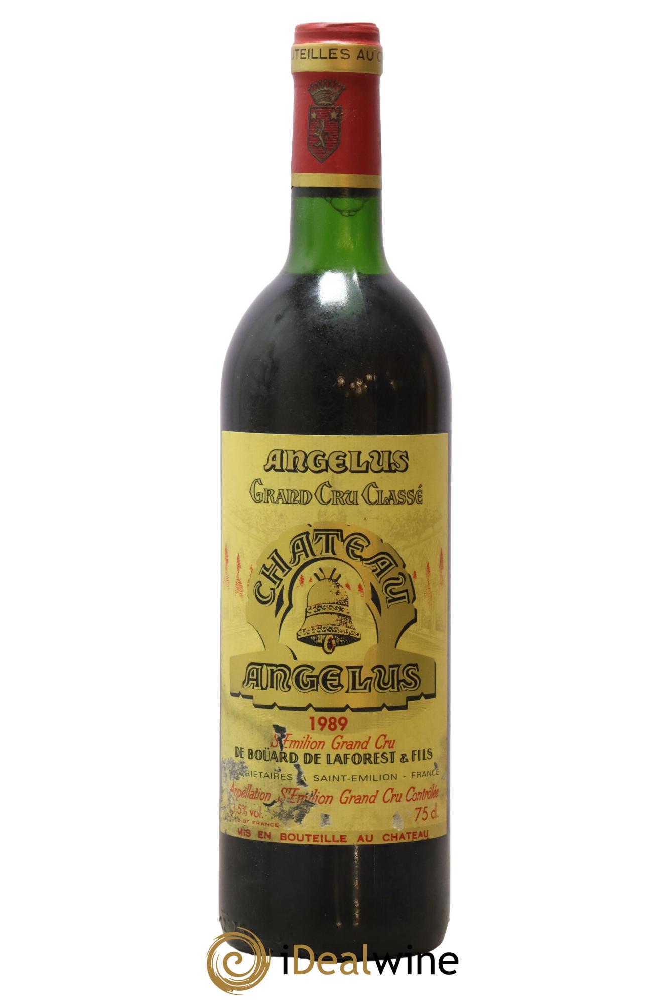 Château Angélus 1er Grand Cru Classé A 1989 - Lot of 1 bottle - 0