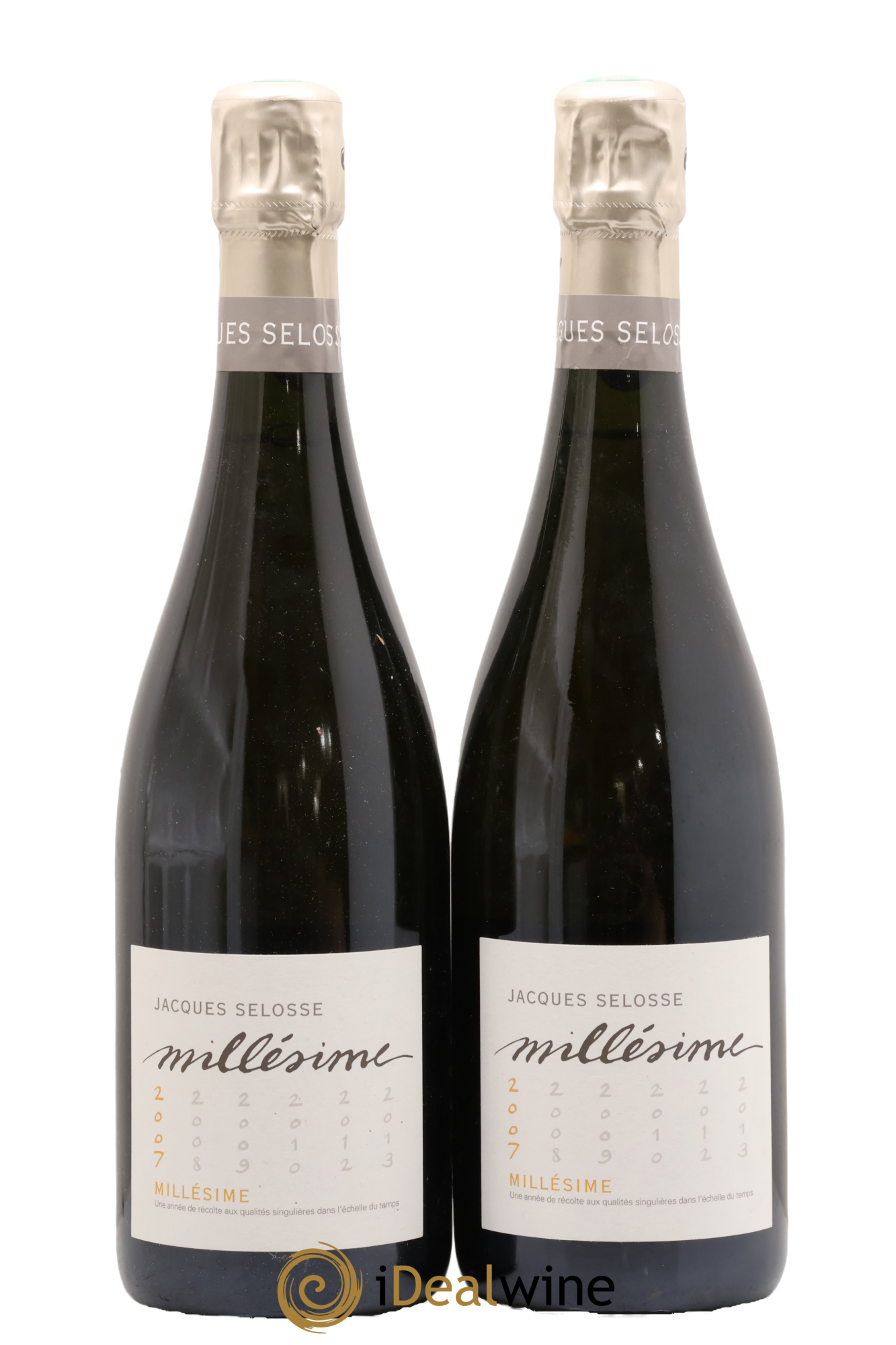Grand Cru Blanc de Blancs Brut Jacques Selosse 2007 - Lot de 2 bouteilles - 0