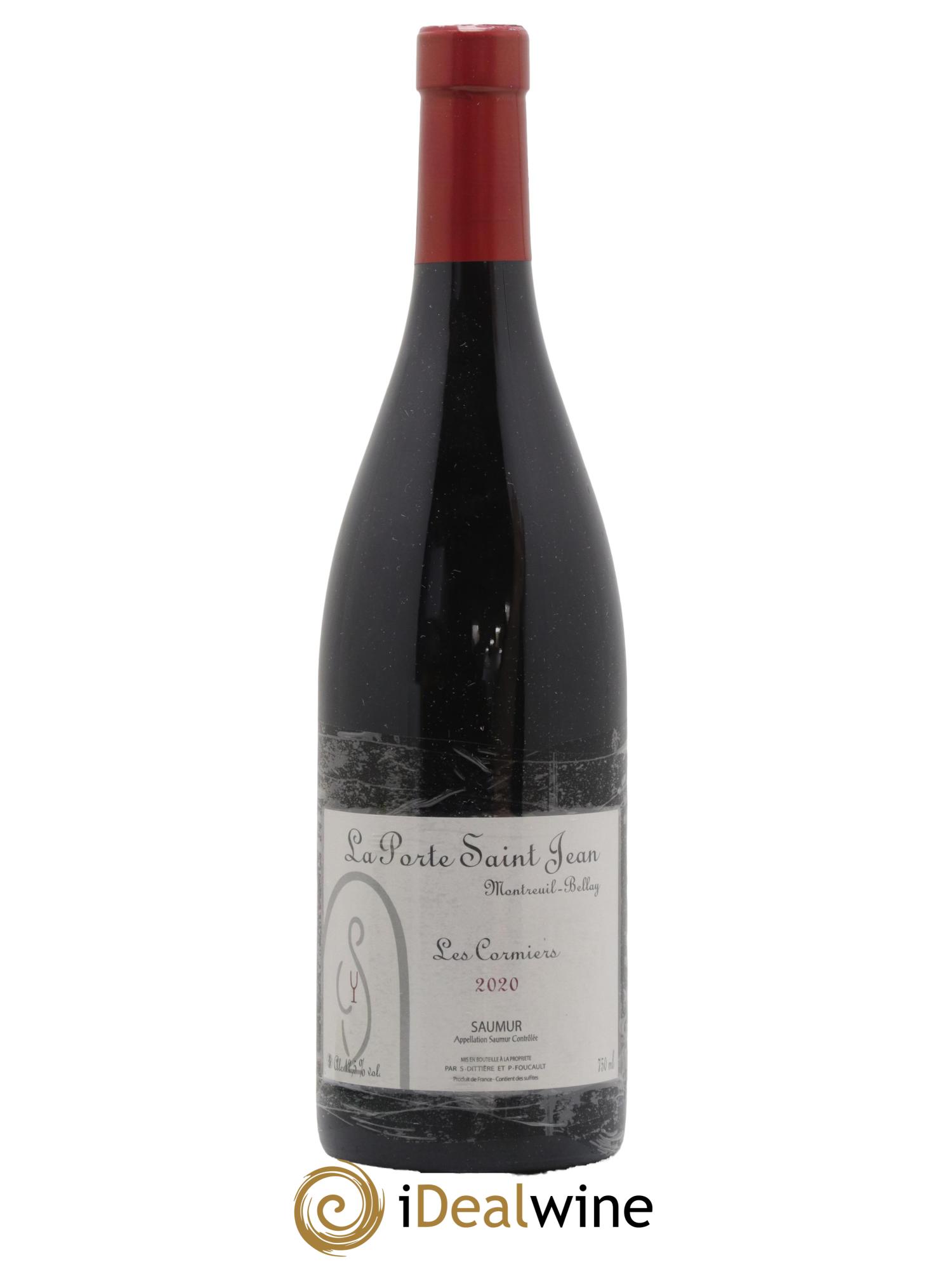 Saumur Les Cormiers La Porte Saint Jean 2020 - Lot de 1 bouteille - 0