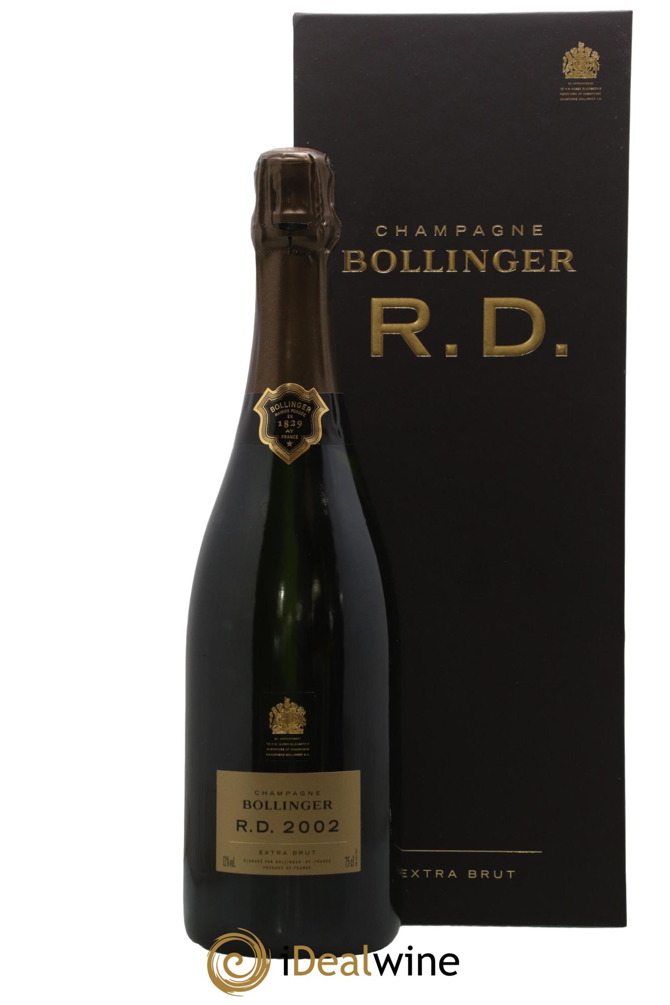 R.D. Extra-Brut Bollinger 2002 - Lot de 1 bouteille - 0