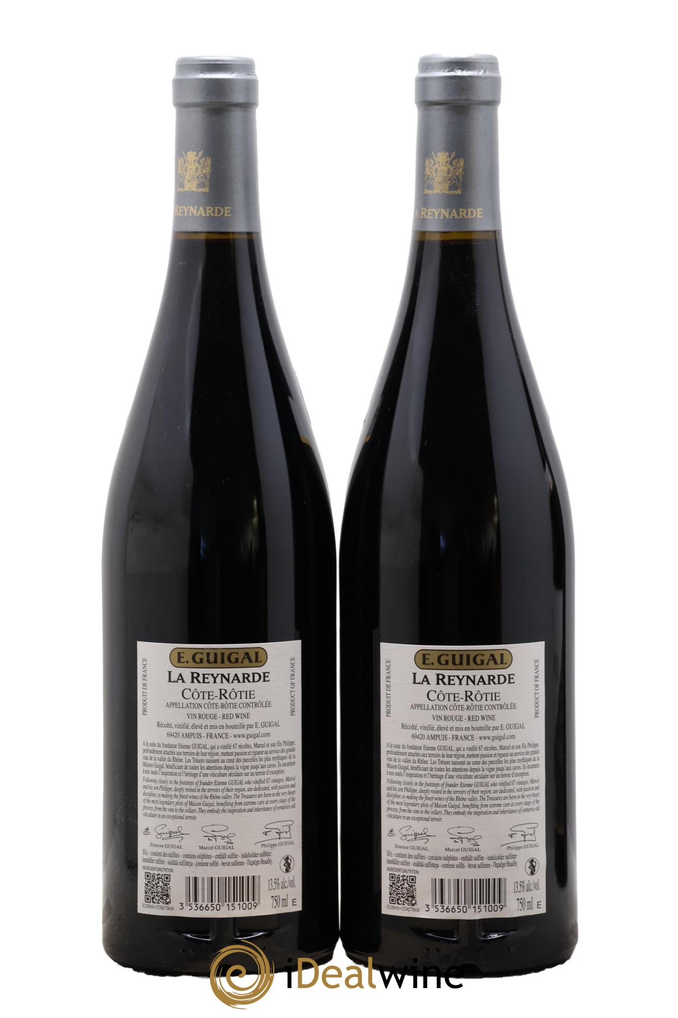 Côte-Rôtie La Reynarde Guigal 2022 - Lot of 2 bottles - 1
