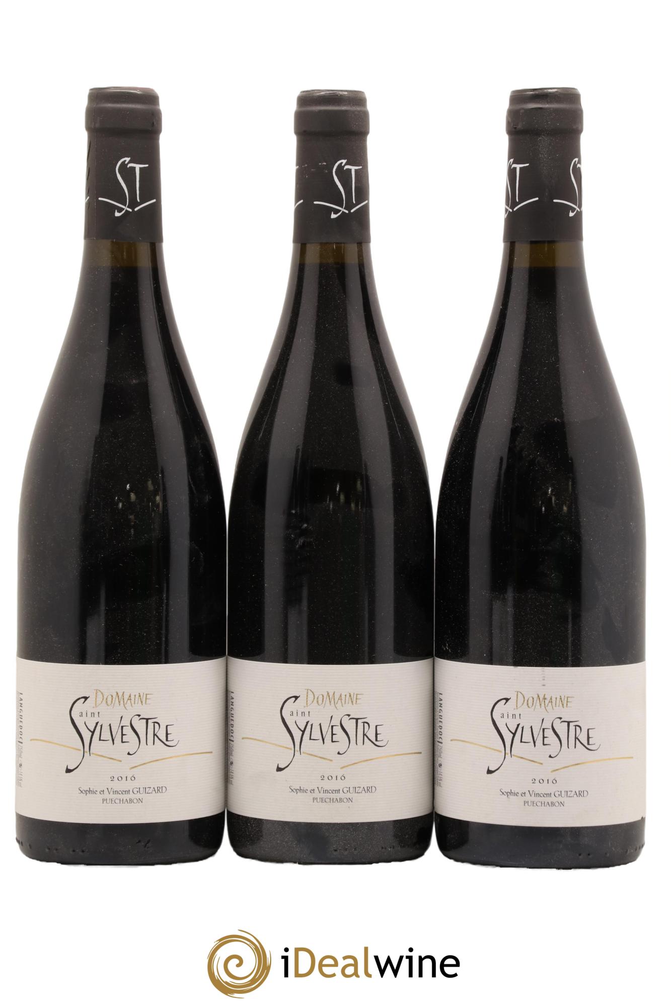 Languedoc Domaine Saint-Sylvestre 2016 - Lotto di 3 bottiglie - 0