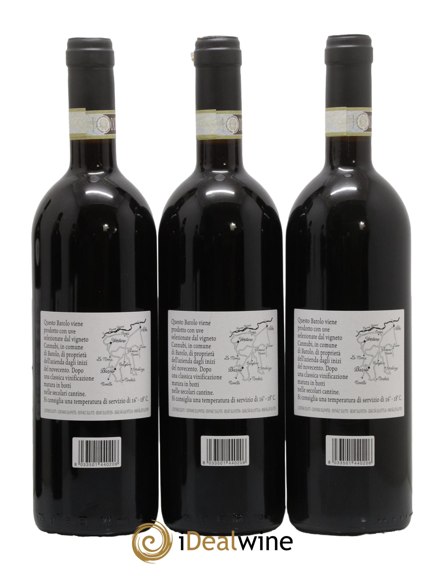 Barolo DOCG Cannubi Comm. Giovan Battista Burlotto 2012 - Lotto di 3 bottiglie - 1