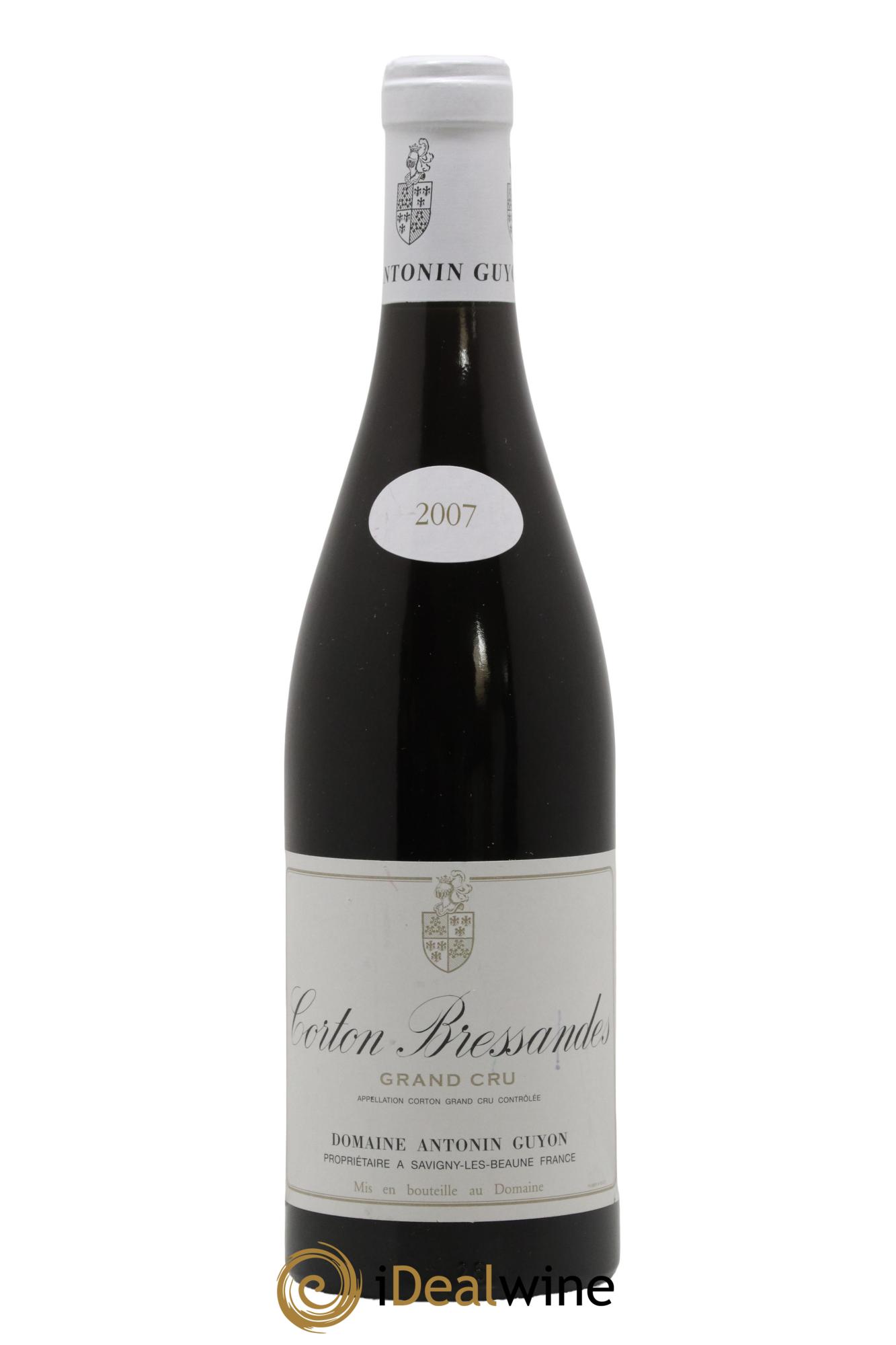 Corton Grand Cru Bressandes Antonin Guyon 2007 - Lot de 1 bouteille - 0
