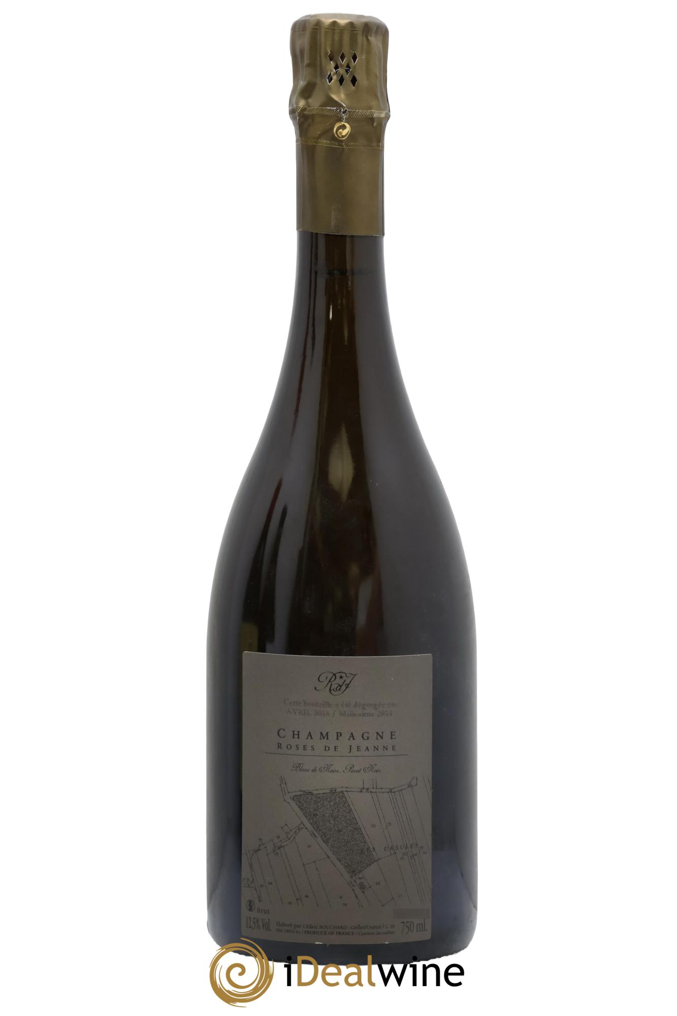 Roses de Jeanne Les Ursules Blanc de Noirs Brut Cédric Bouchard 2014 - Lot of 1 bottle - 1