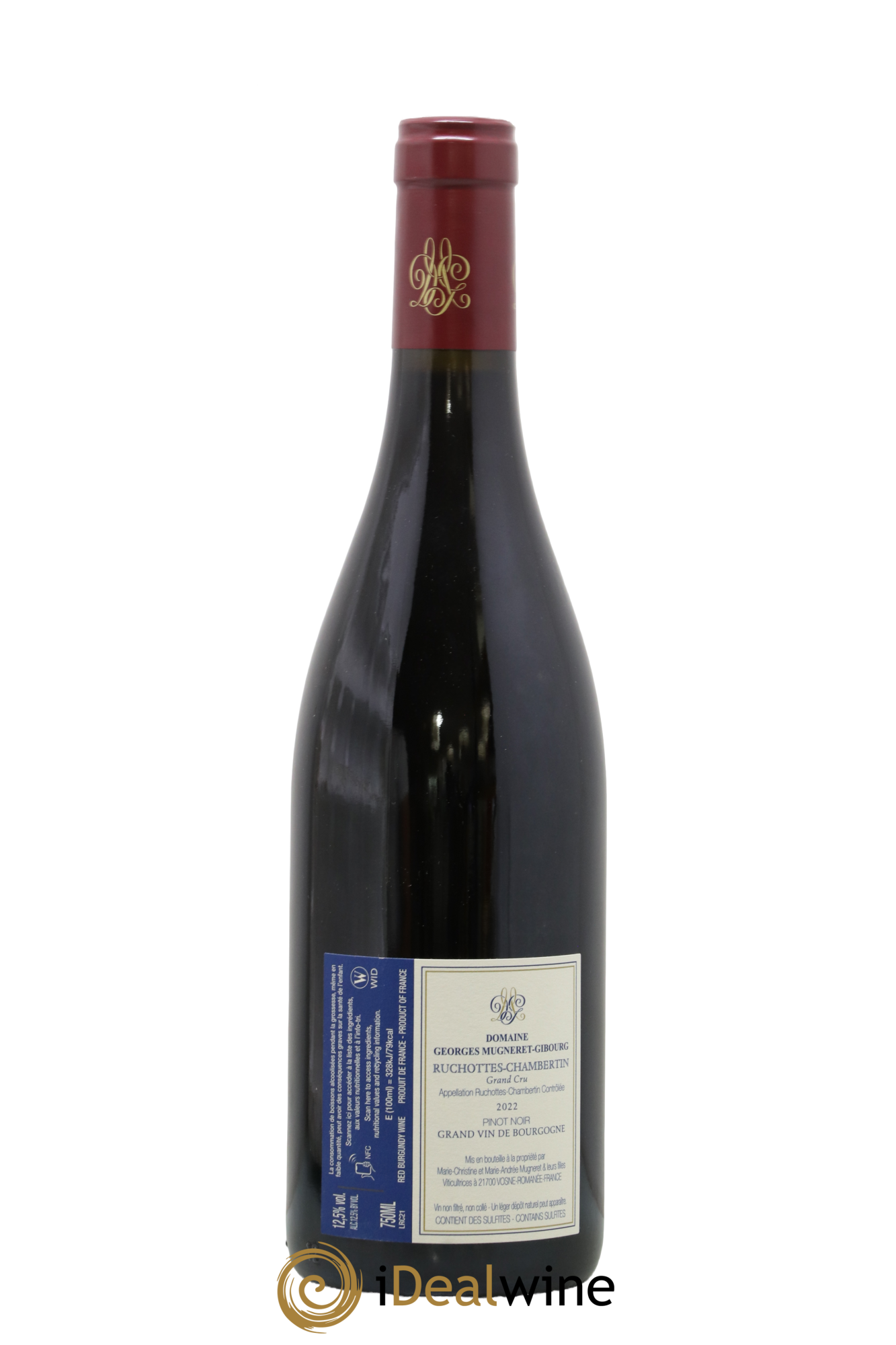 Ruchottes-Chambertin Grand Cru Georges Mugneret (Domaine) 2022 - Lot de 1 bouteille - 1