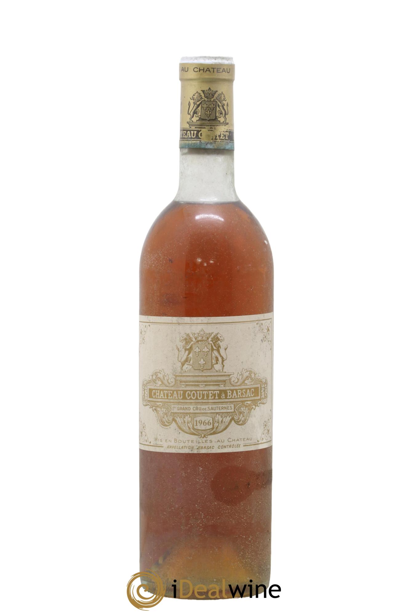 Château Coutet 1er Grand Cru Classé 1966 - Lotto di 1 bottiglia - 0
