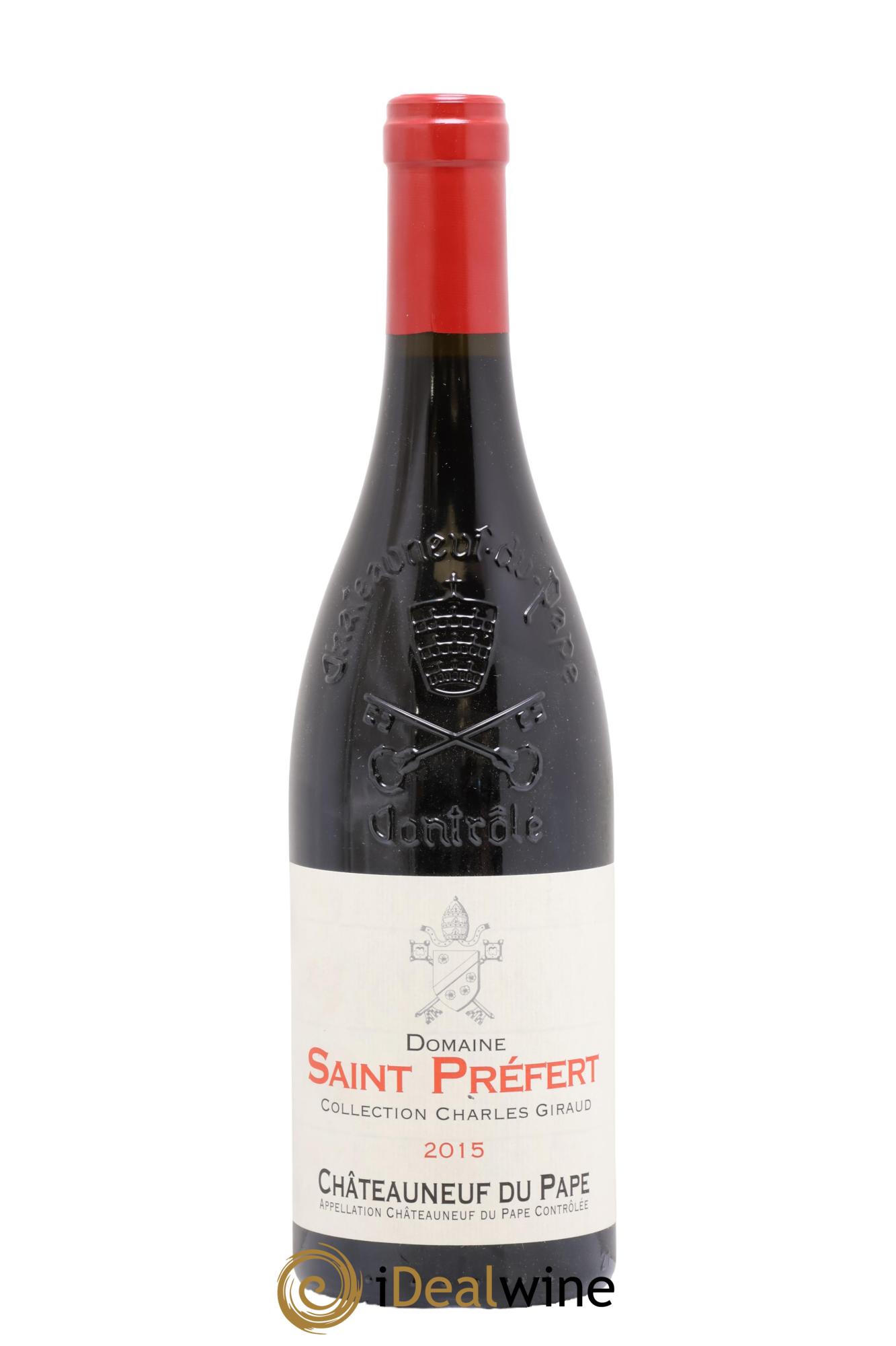Châteauneuf-du-Pape Collection Charles Giraud Domaine Saint-Préfert 2015 - Lotto di 1 bottiglia - 0