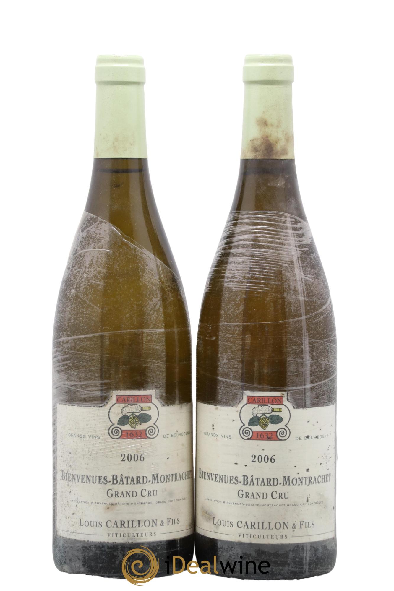 Bienvenues-Bâtard-Montrachet Grand Cru Louis Carillon & Fils 2006 - Lot de 2 bouteilles - 0