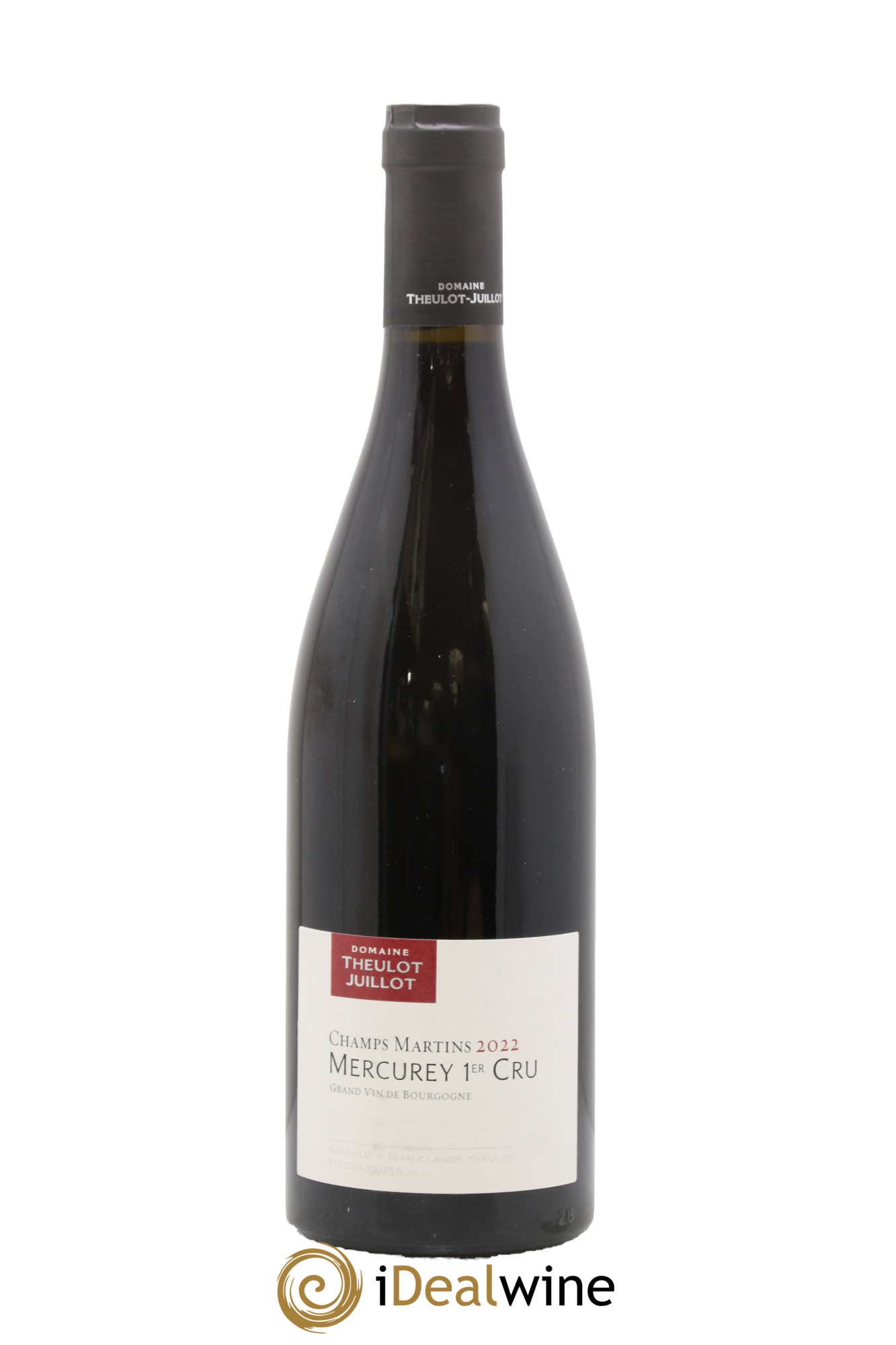 Mercurey 1er Cru Les Champs Martins Theulot-Juillot 2022 - Lot de 1 bouteille - 0