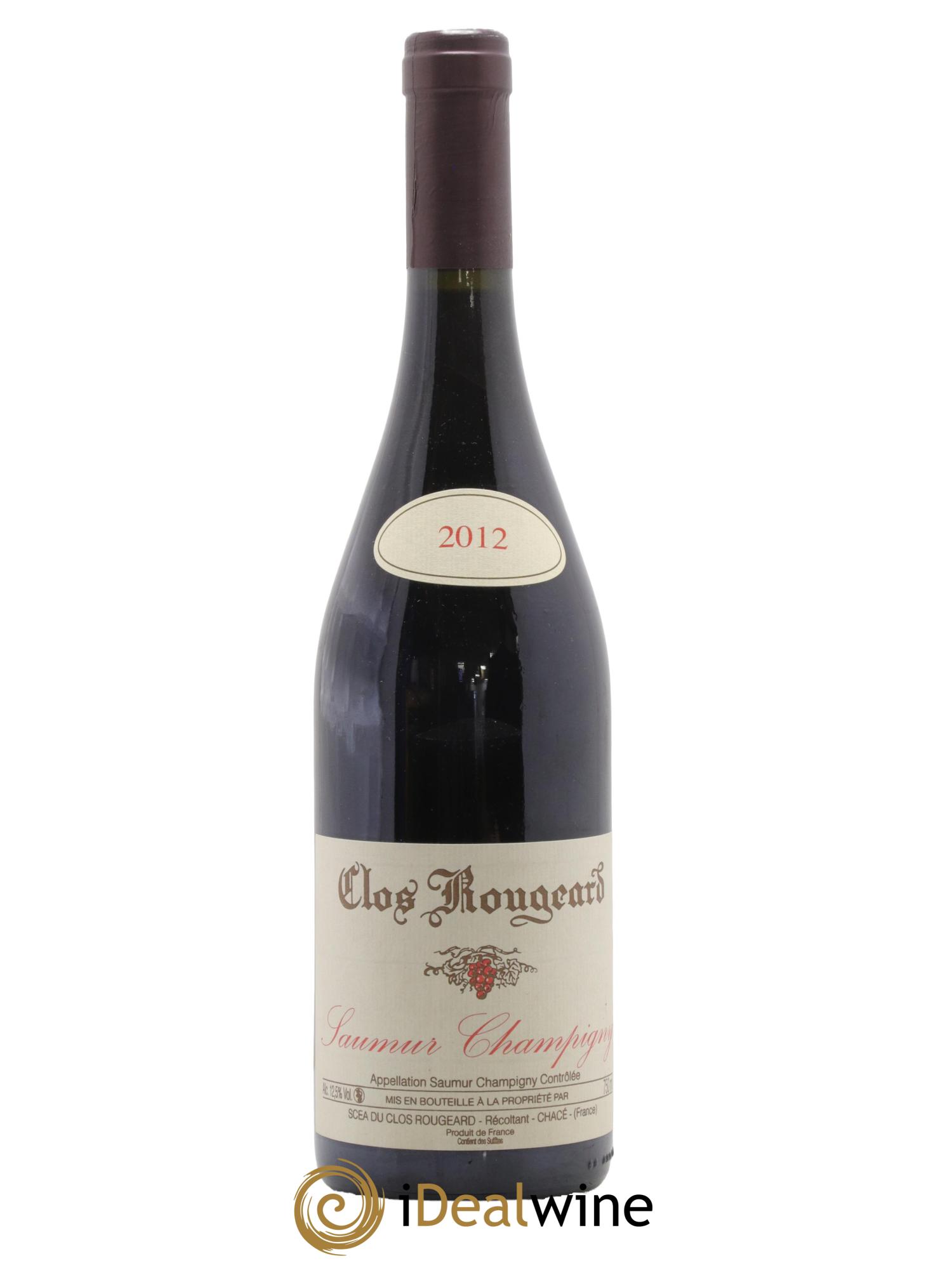 Saumur-Champigny Clos Rougeard 2012 - Lot de 1 bouteille - 0
