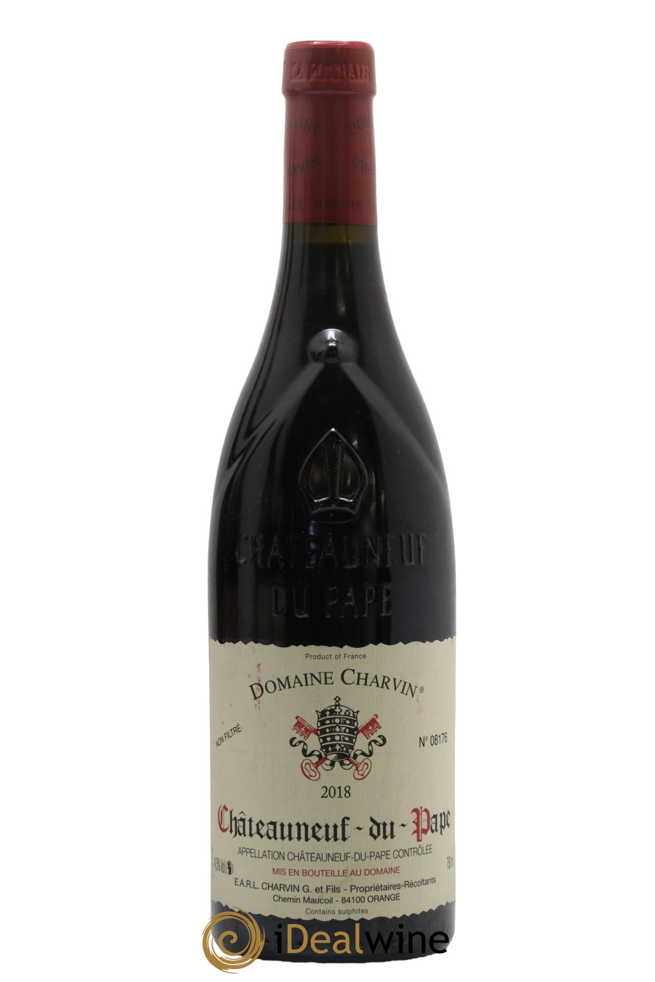 Châteauneuf-du-Pape Charvin (Domaine) 2018 - Lot of 1 bottle - 0