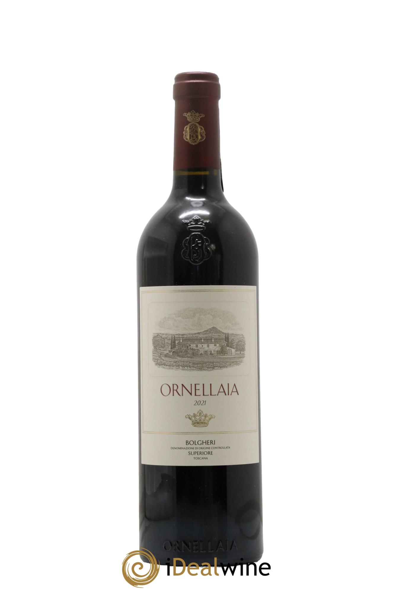 Bolgheri DOC Superiore Ornellaia Tenuta Dell'Ornellaia - Frescobaldi 2021 - Lot de 1 bouteille - 0