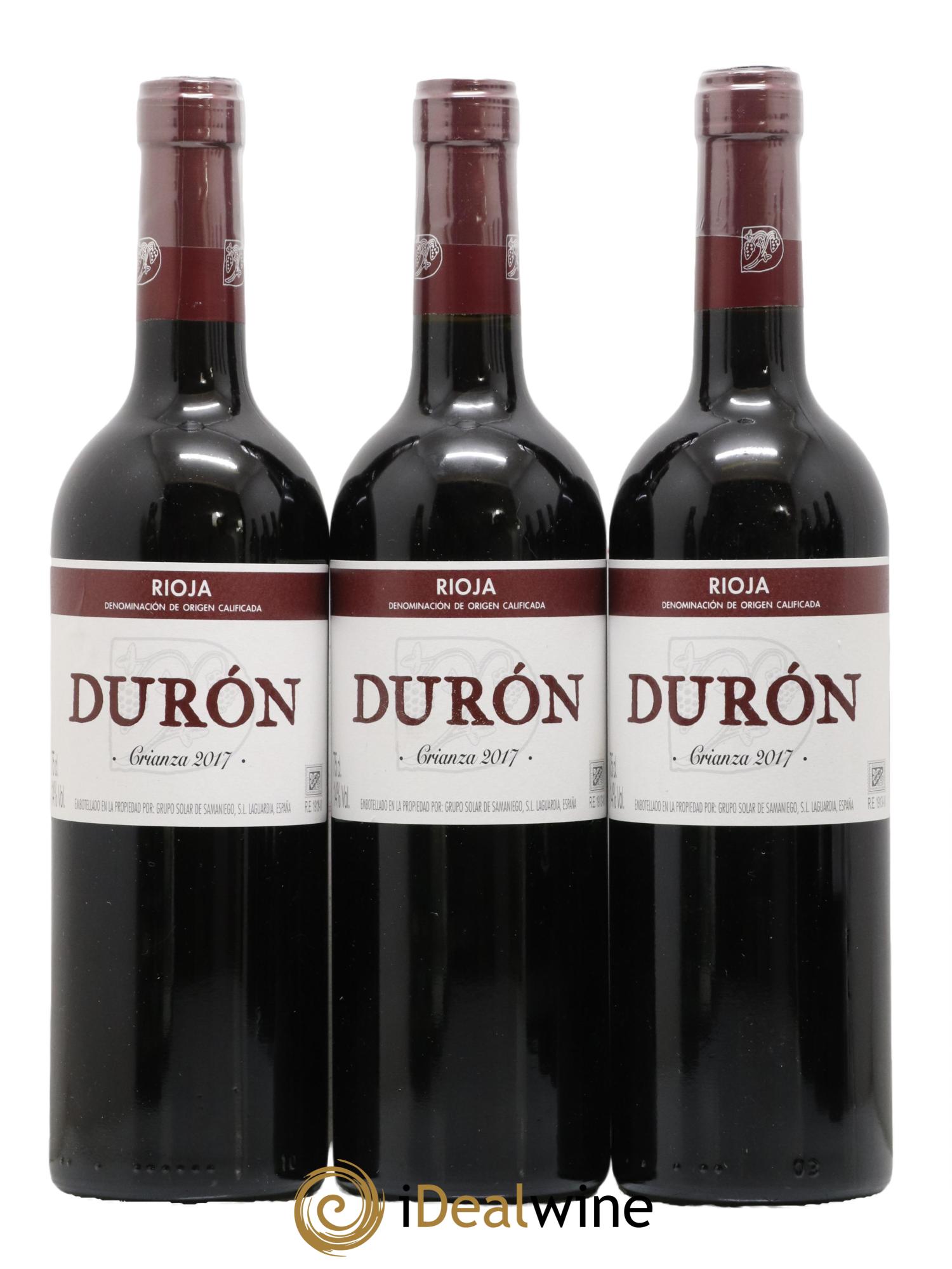 Rioja DOCA Duron Crianza 2017 - Lot of 6 bottles - 1