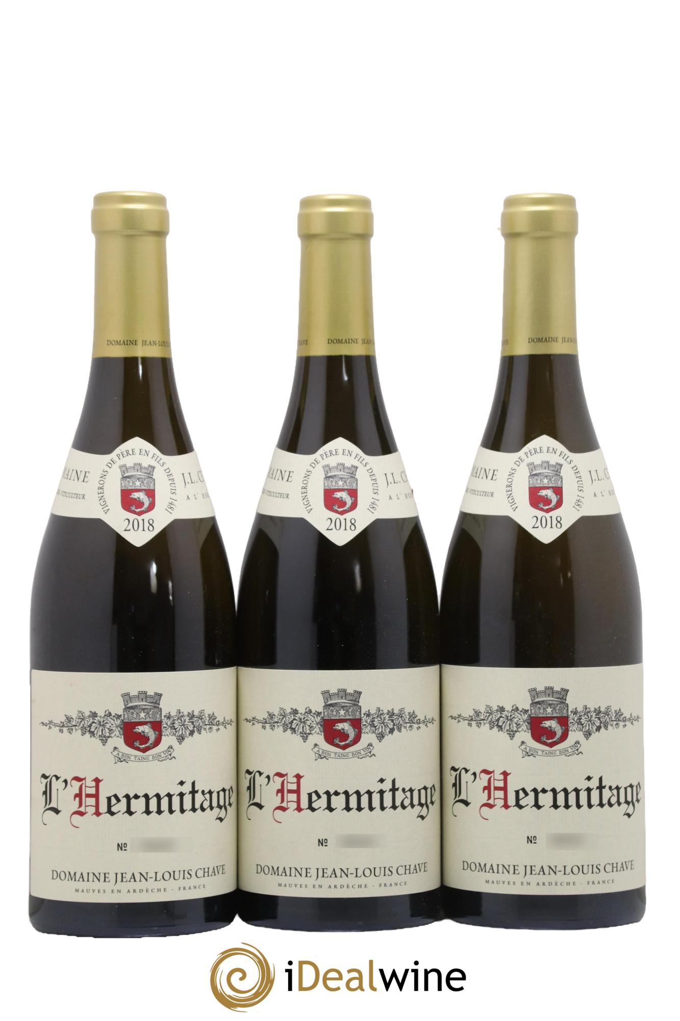 Hermitage Jean-Louis Chave 2018 - Lot de 6 bouteilles - 3