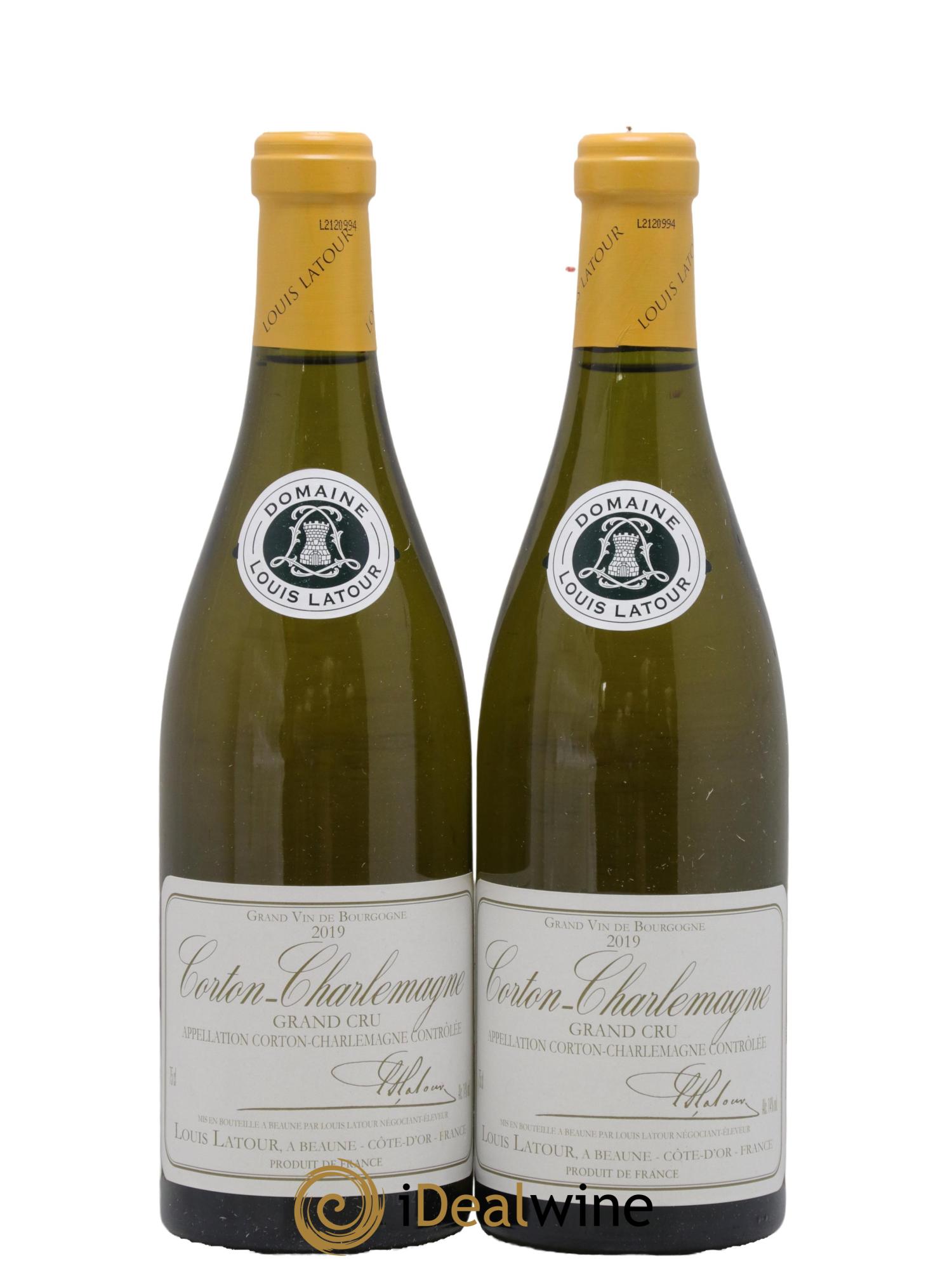 Corton-Charlemagne Grand Cru Louis Latour 2019 - Lotto di 2 bottiglie - 0