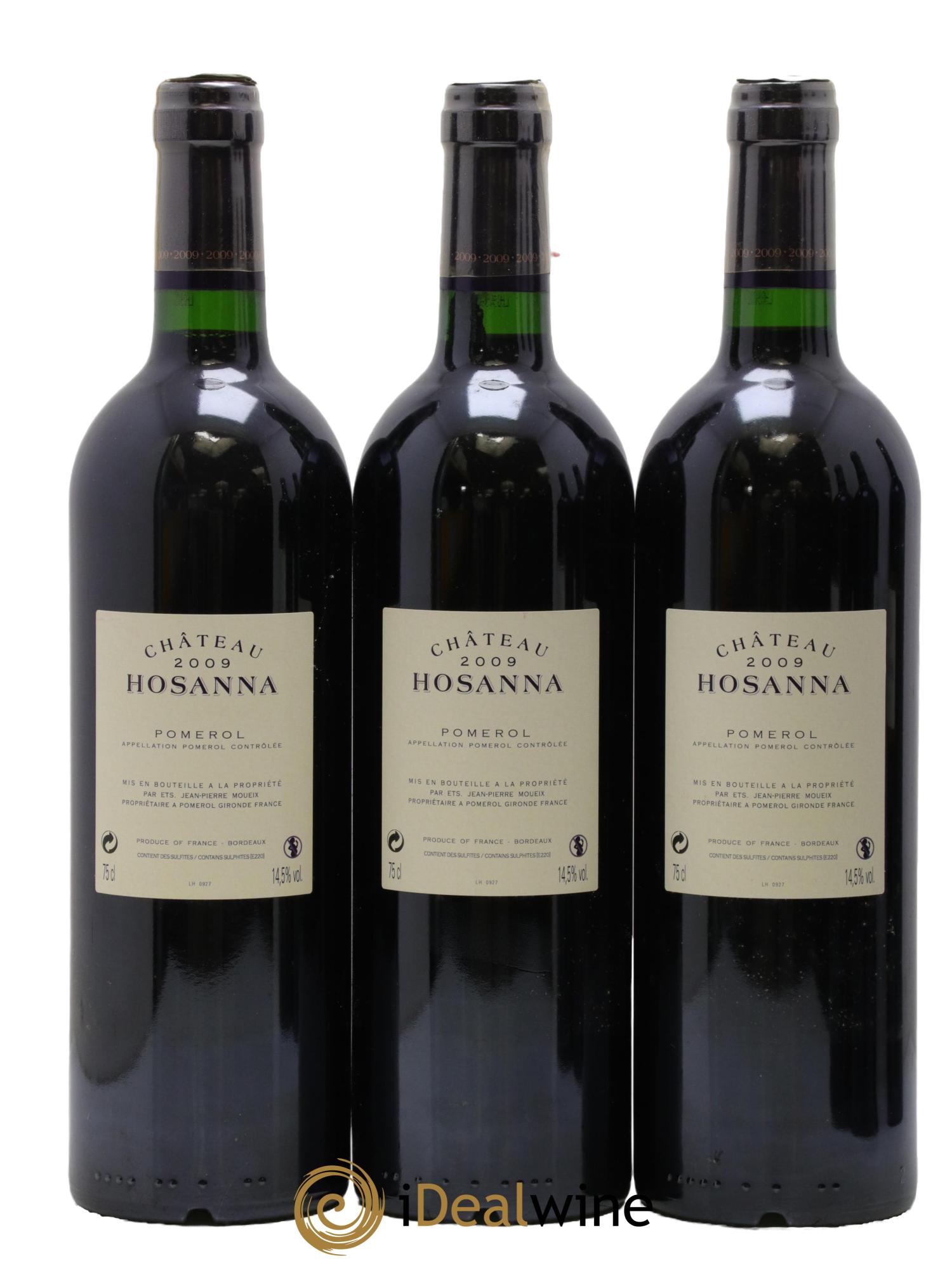 Château Hosanna 2009 - Lot of 6 bottles - 3