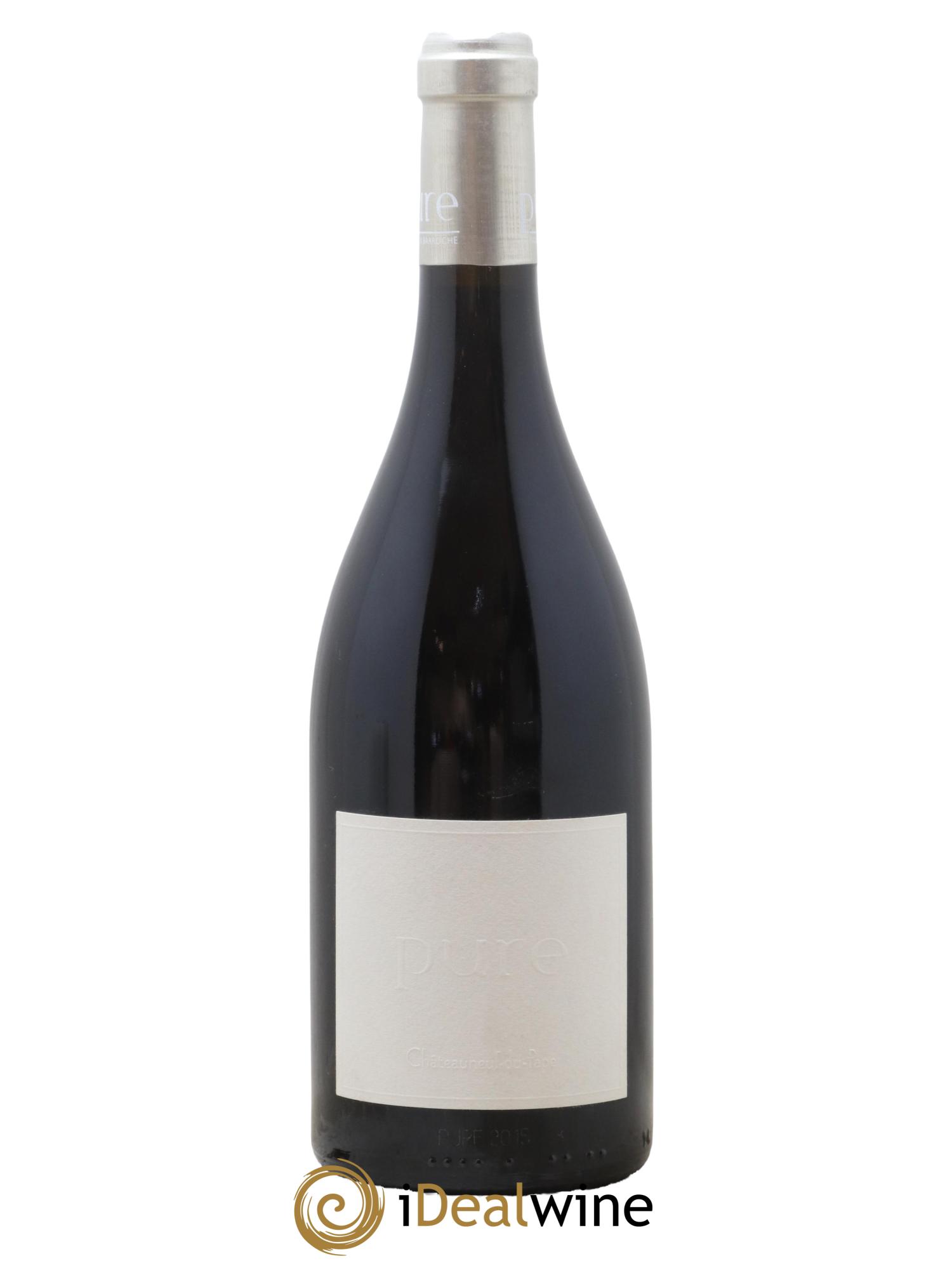 Châteauneuf-du-Pape Cuvée Pure Domaine La Barroche 2015 - Lot de 1 bouteille - 0