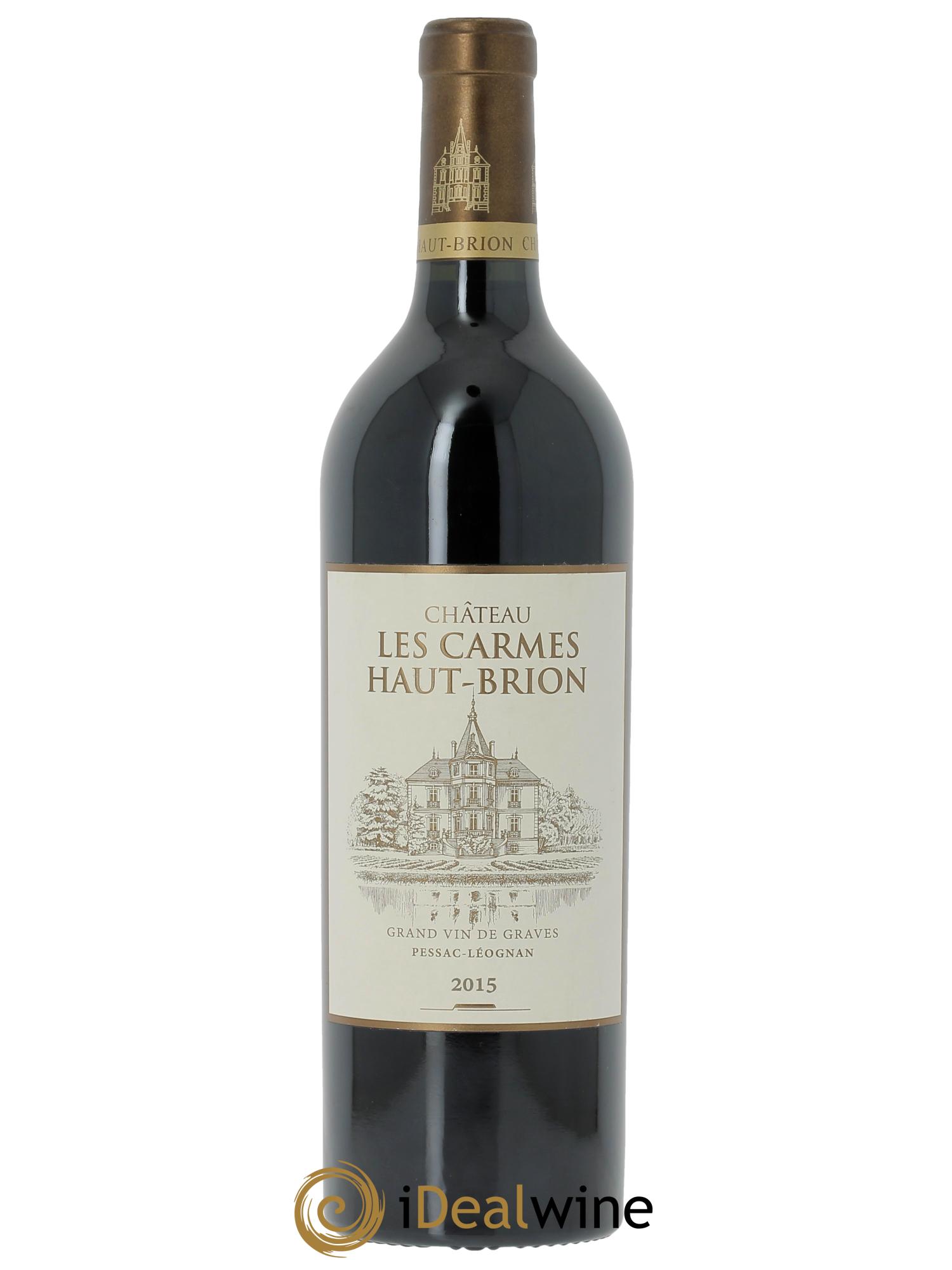 Château Les Carmes Haut-Brion 2015 - Lot de 1 bouteille - 0
