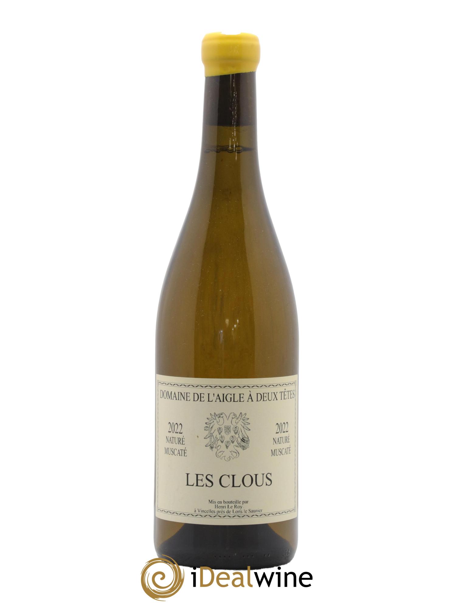 Côtes du Jura Les Clous Domaine de l'Aigle à Deux Têtes 2022 - Lot de 1 bouteille - 0