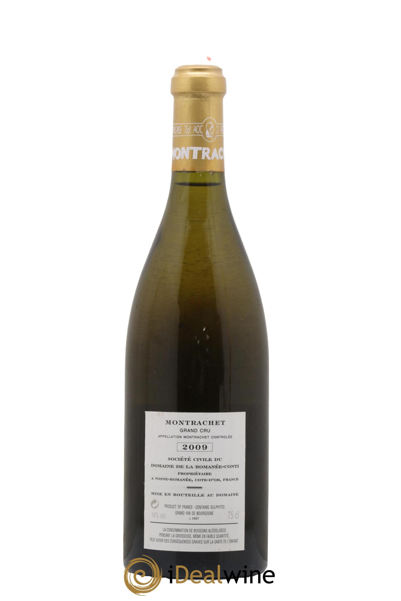 Montrachet Grand Cru Domaine de la Romanée-Conti 2009 - Posten von 1 Flasche - 1