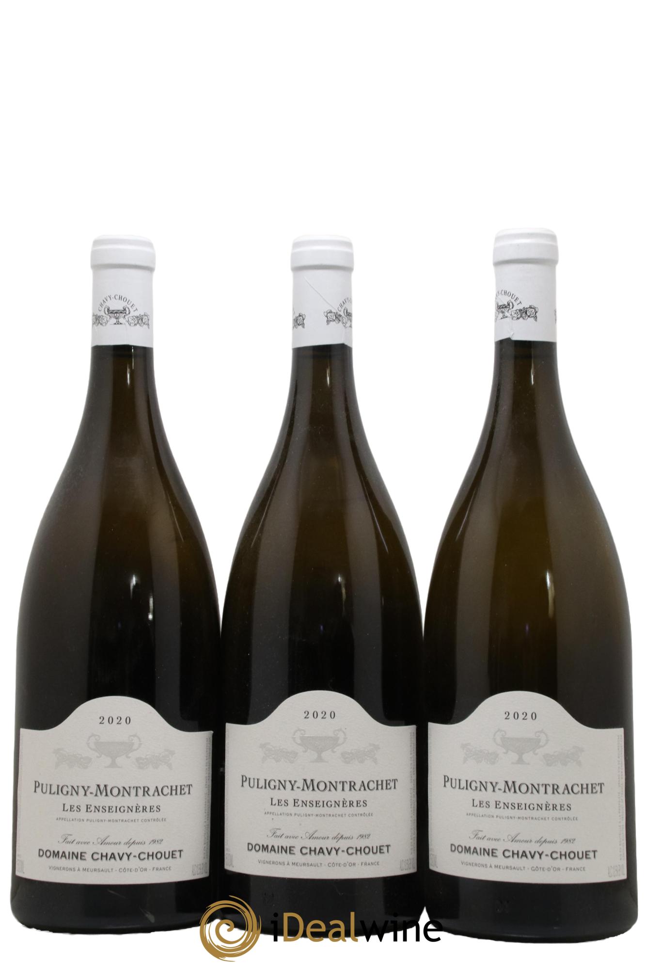 Puligny-Montrachet Les Enseignères Chavy-Chouet 2020 - Lot de 3 magnums - 0