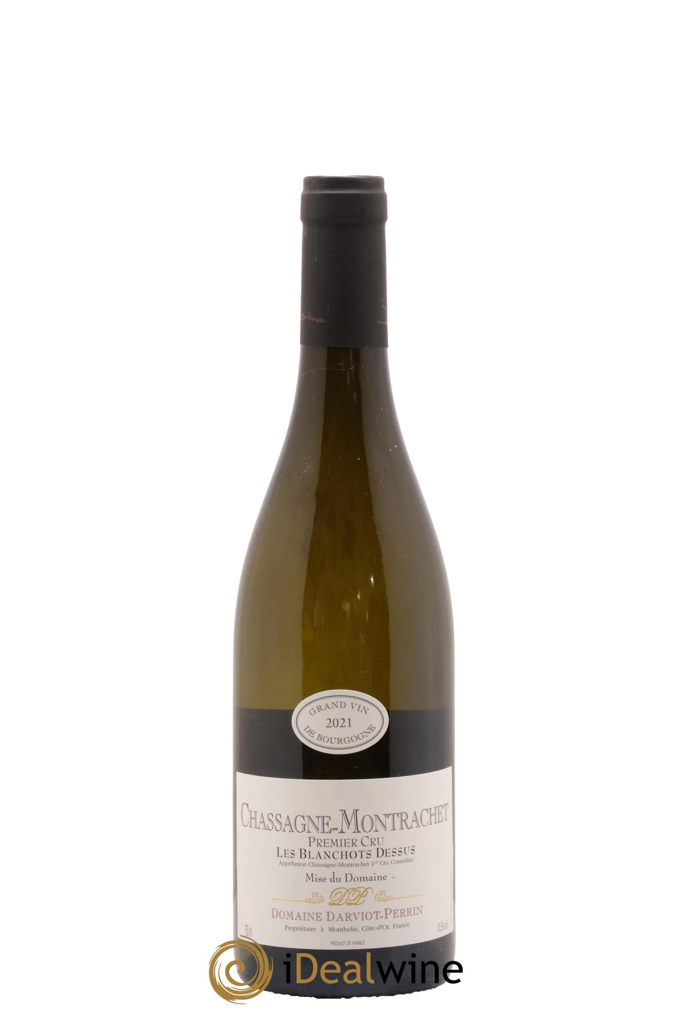 Chassagne-Montrachet 1er Cru Les Blanchots Dessus Darviot-Perrin (Domaine) 2021 - Posten von 1 Flasche - 0